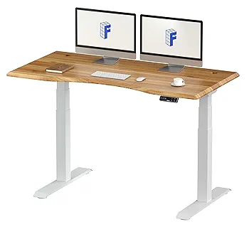 Amazon | FLEXISPOT スタンディングデスク 電動式昇降デスク 高