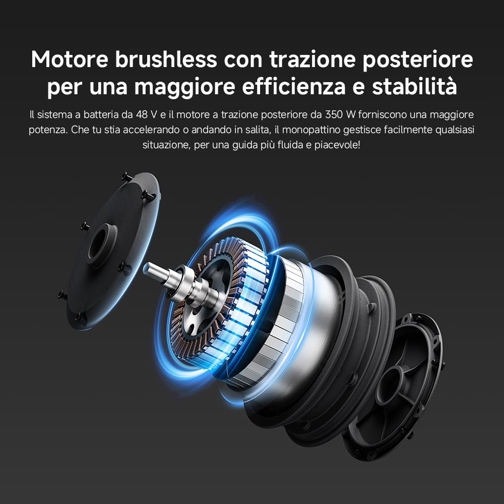 Xiaomi Electric Scooter 5 Zasieg do 60 km, Mocny Silnik 350W, Idealna na Miasto i Codzienne Dojazdy