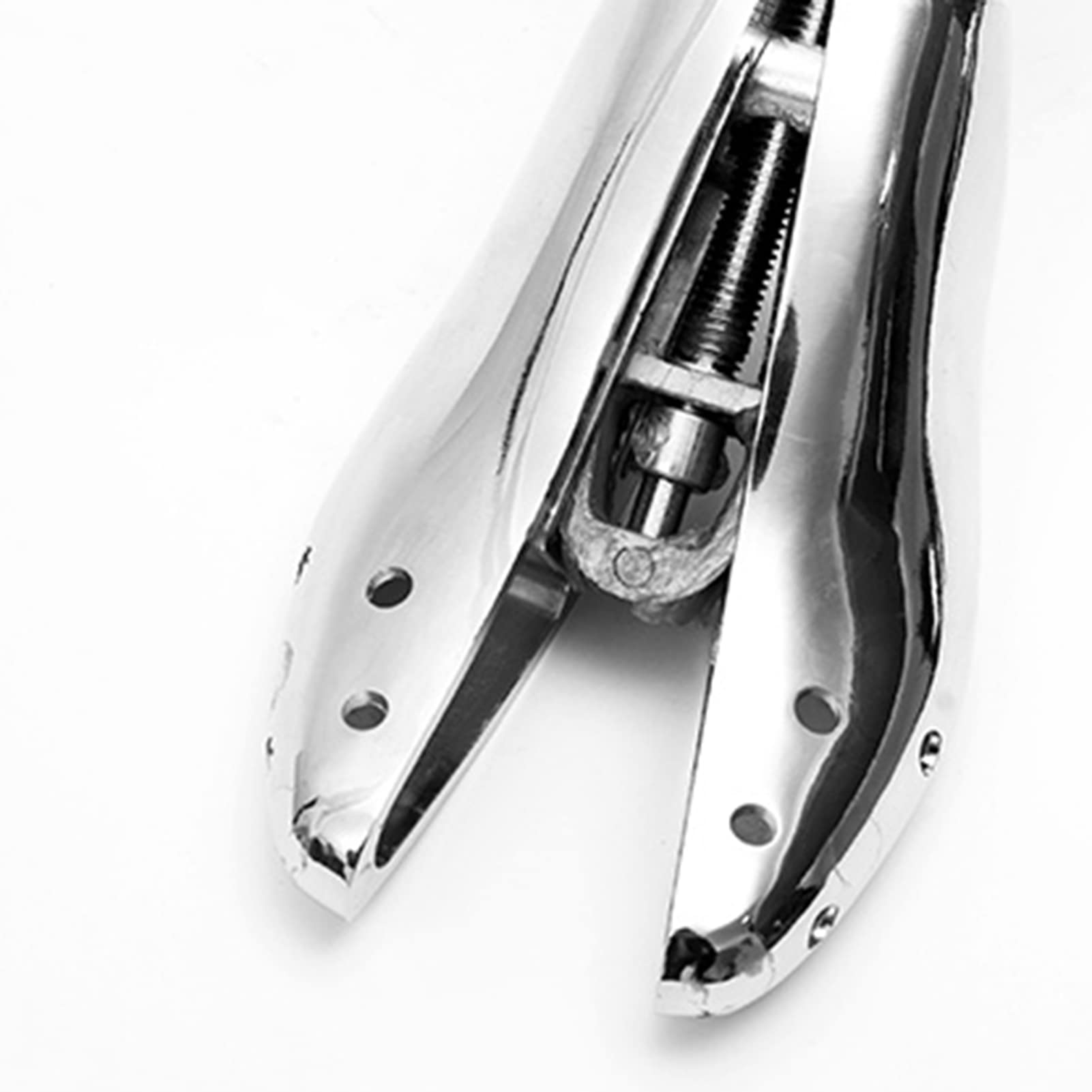 Professioneller Schuhspanner aus Metall, Schuhspanner Herren und Damen, 1 Paar Schuhdehner mit Schuhanzieher oder zusammenklappbarem Stiefelformer enthalten