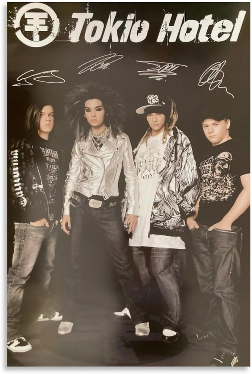 BIBIQ Tokio Poster Hotel Music Posters for Bedroom Aesthetic Wall Decor Canvas Wall Art Gift 12x18inch(30x45cm)