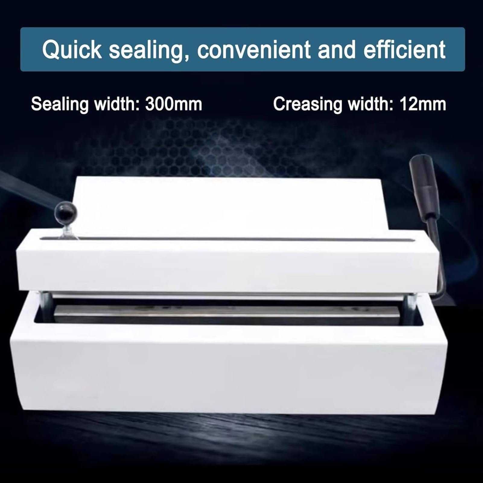 Máquina selladora para bolsas de esterilización, sellador térmico automático de 300 mm con temperatura ajustable de 0 a 300 °C, ideal para clínicas y laboratorios