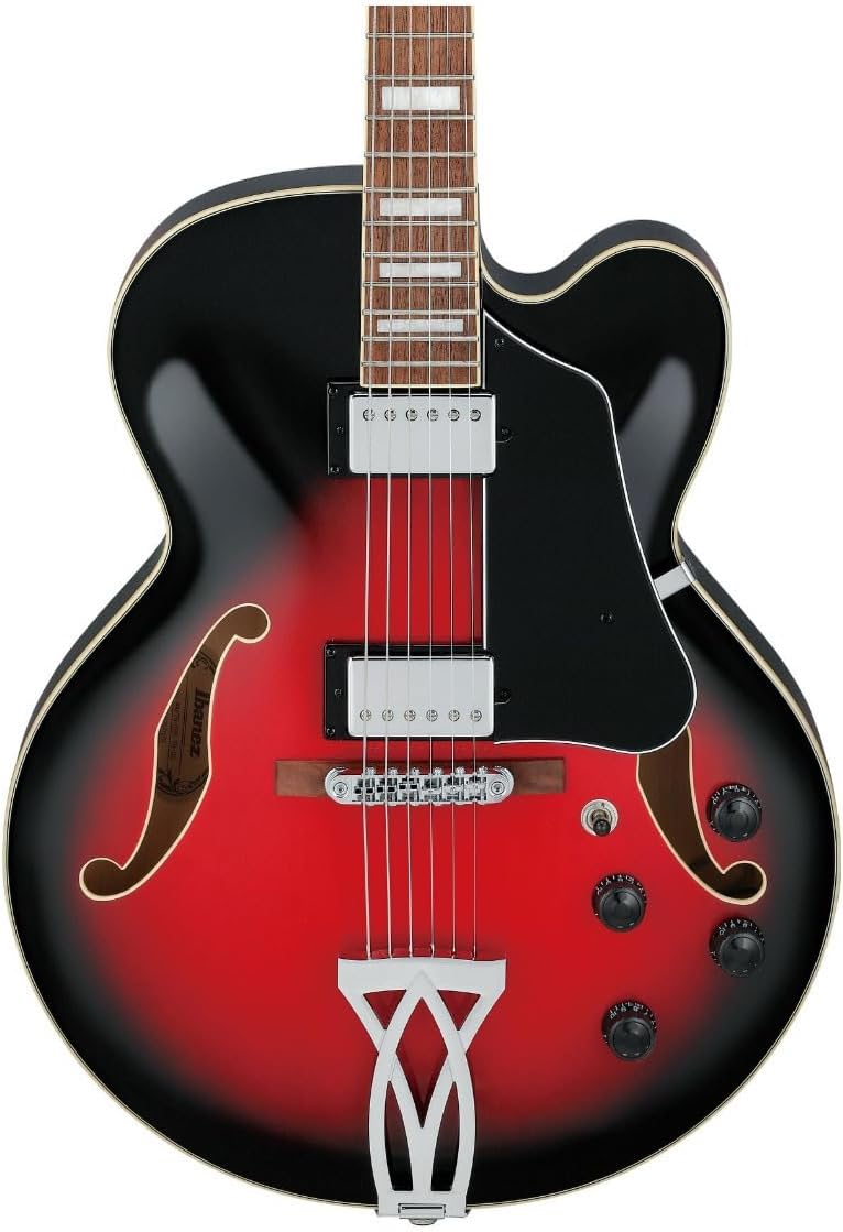 Ibanez Artcore AF75 Hollowbody - Transparent Red Sunburst