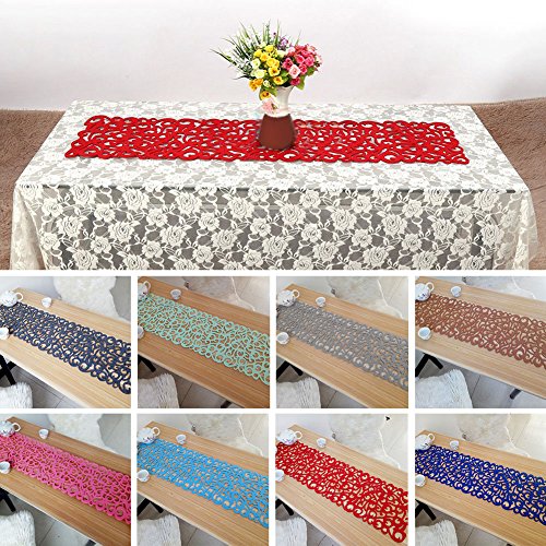 Tovaglietta rettangolare in feltro, con motivo