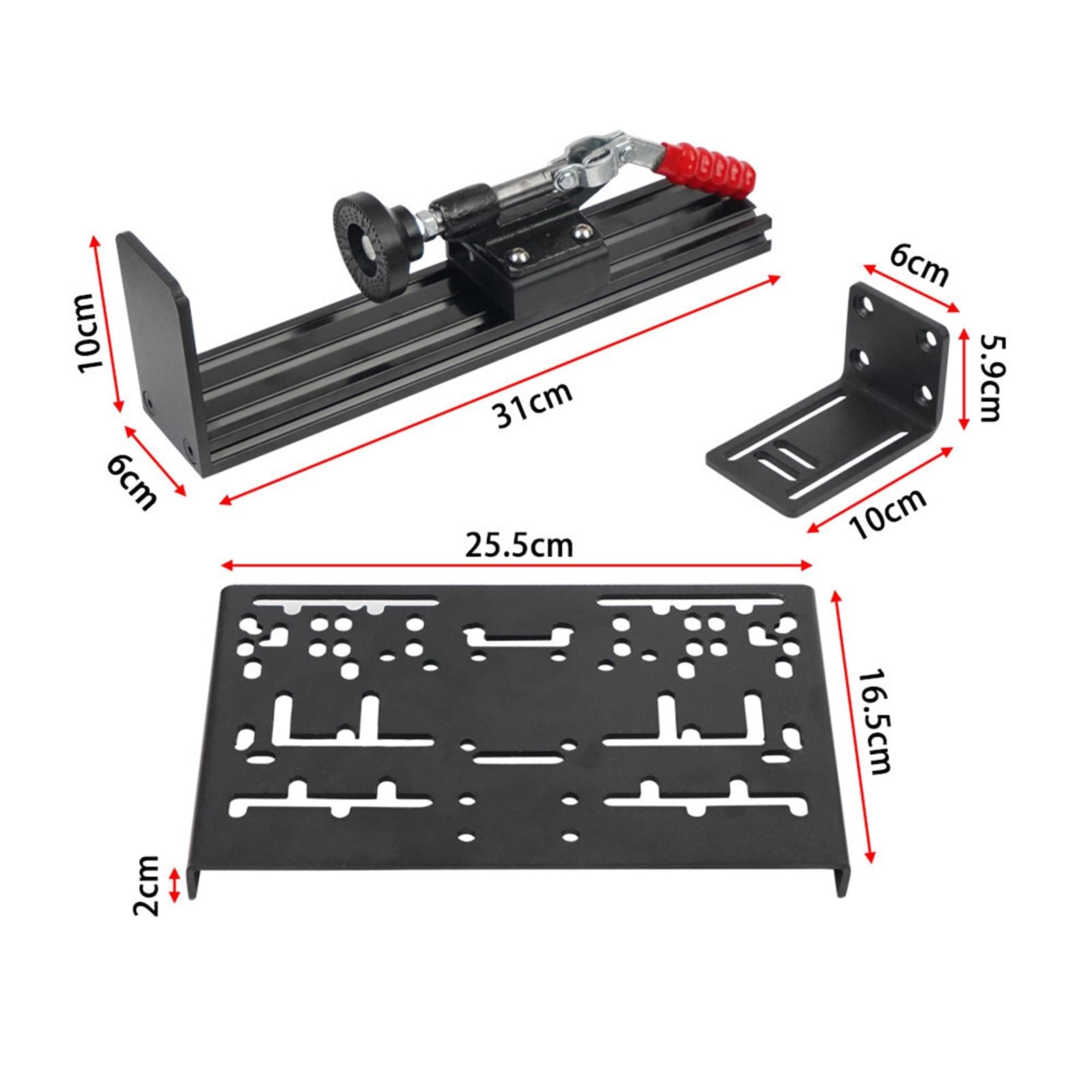 Pinzas de pistones de freno Ajuste para Logitech G Driving Force Shifter Universal escritorio montado accesorio de escritorio simulación soporte de carreras