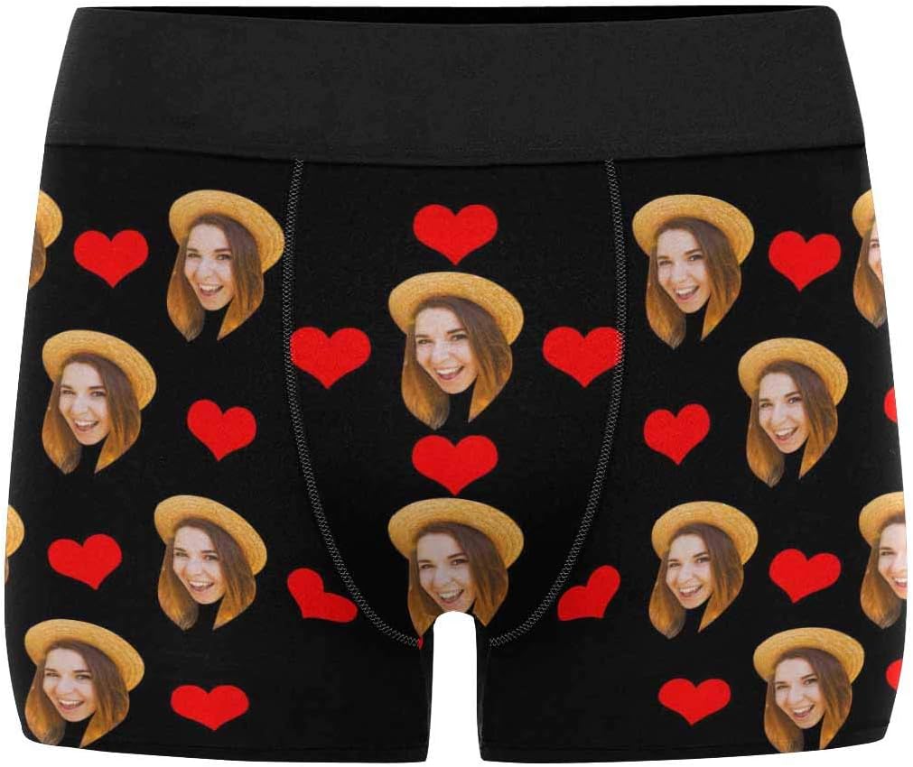 Custom Face Boxers Personalized Face Boxer for Men