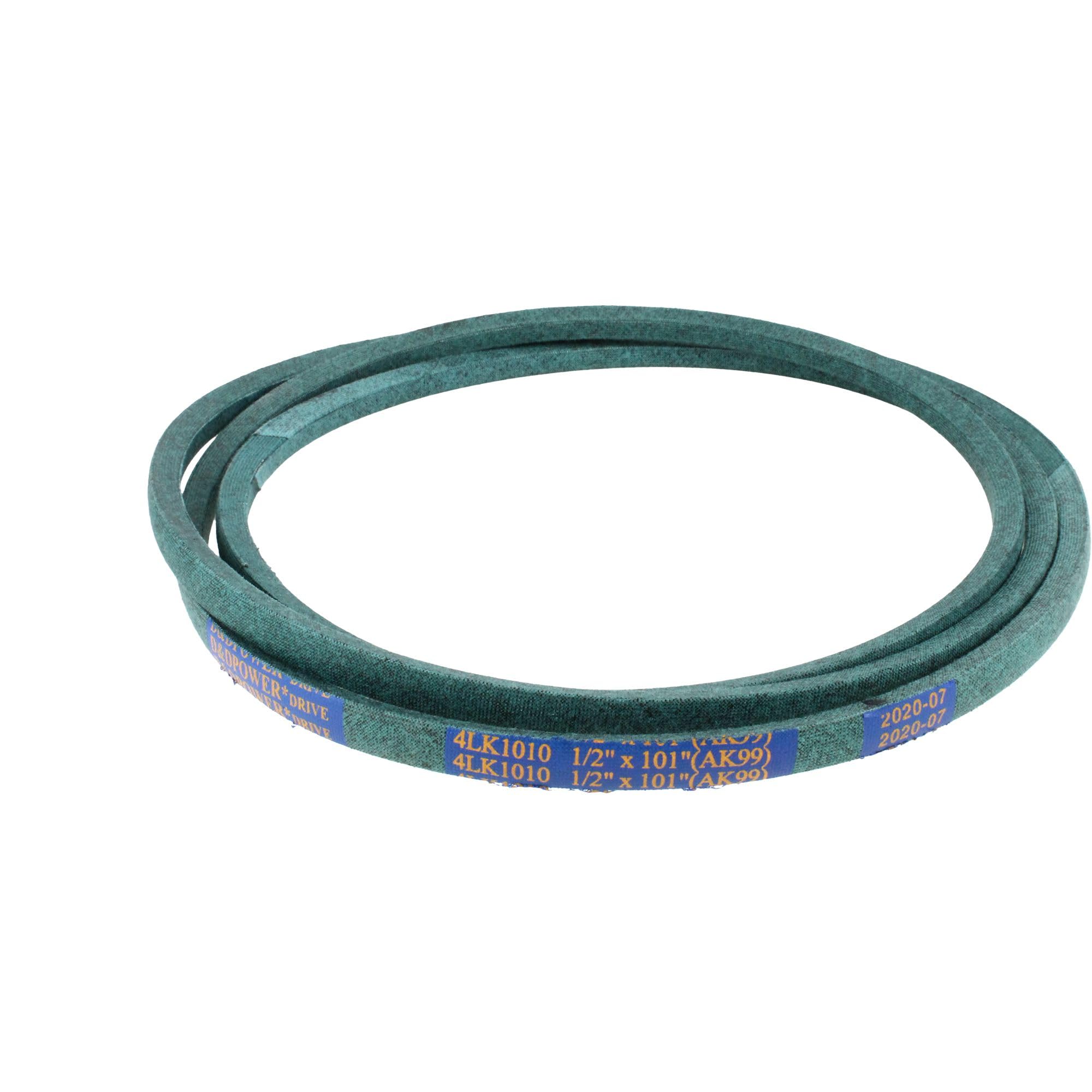 D&D PowerDrive ORB-H-1118 Craftsman Poulan Noma 429636, 197253 Kevlar Replacement Belt, 1/2" x 101", 4LK Section, Rubber — Amazon image 2