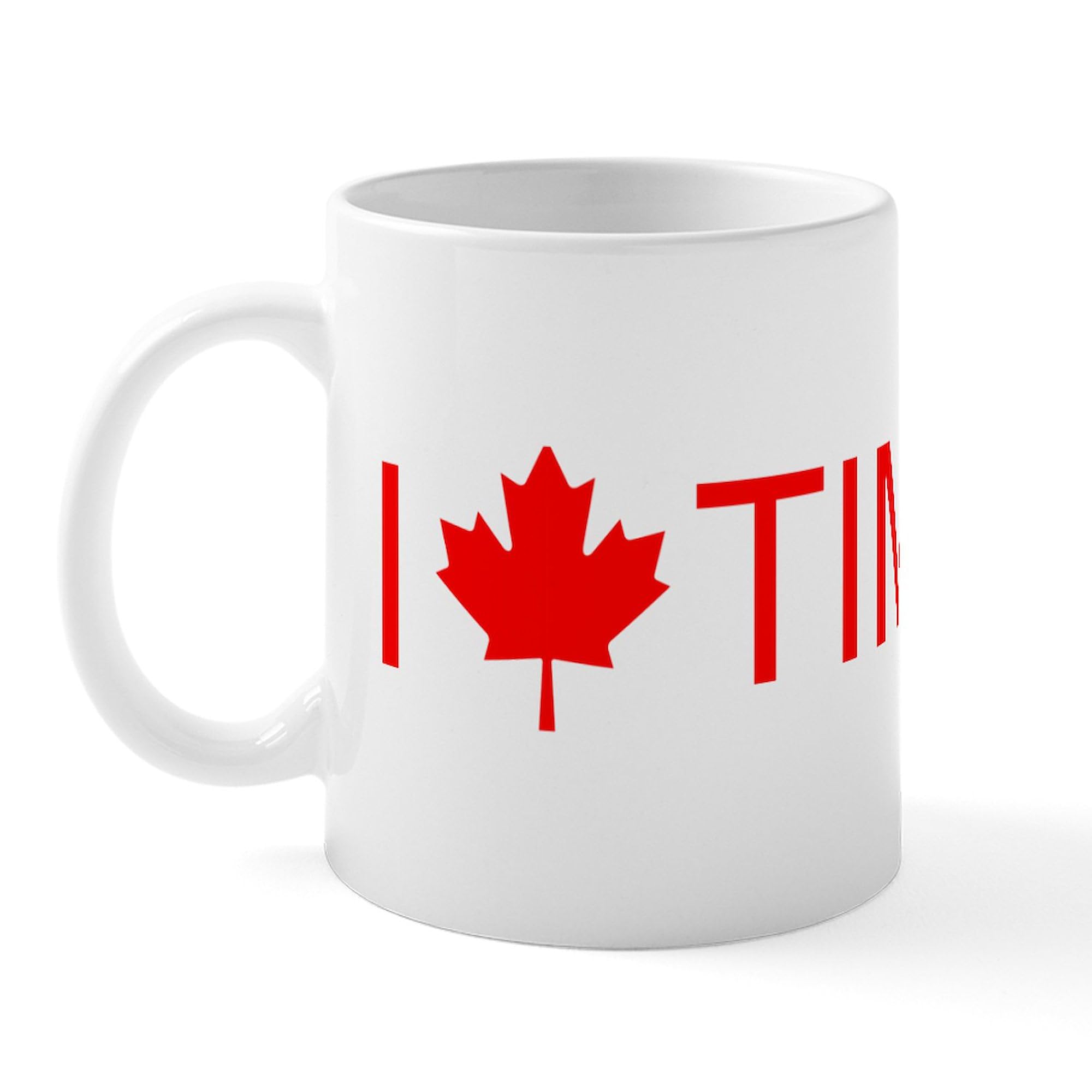 CafePress 'I Love Timbits' Ceramic Coffee Mug - 11 Oz, Dishwasher & Microwave Safe