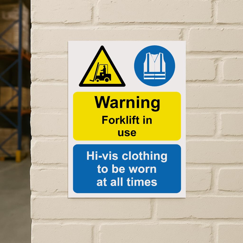 Panneau De Sécurité En Plastique Rigide De 1,2 Mm - 400 Mm X 300 Mm, Panneau De Signalisation