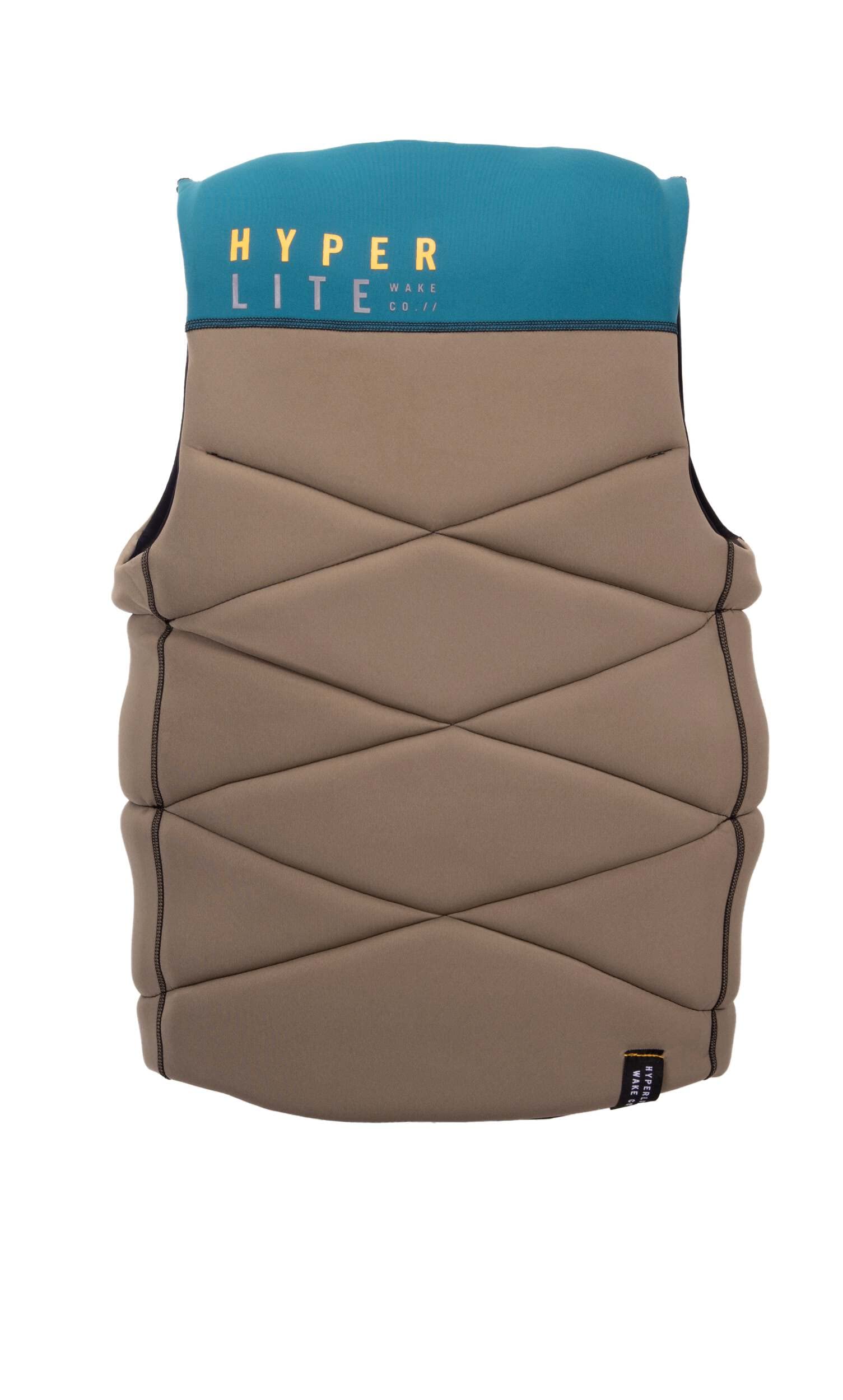 Hyperlite Riot NCGA Mens Wakeboard Vest Olive/Emerald Sz S