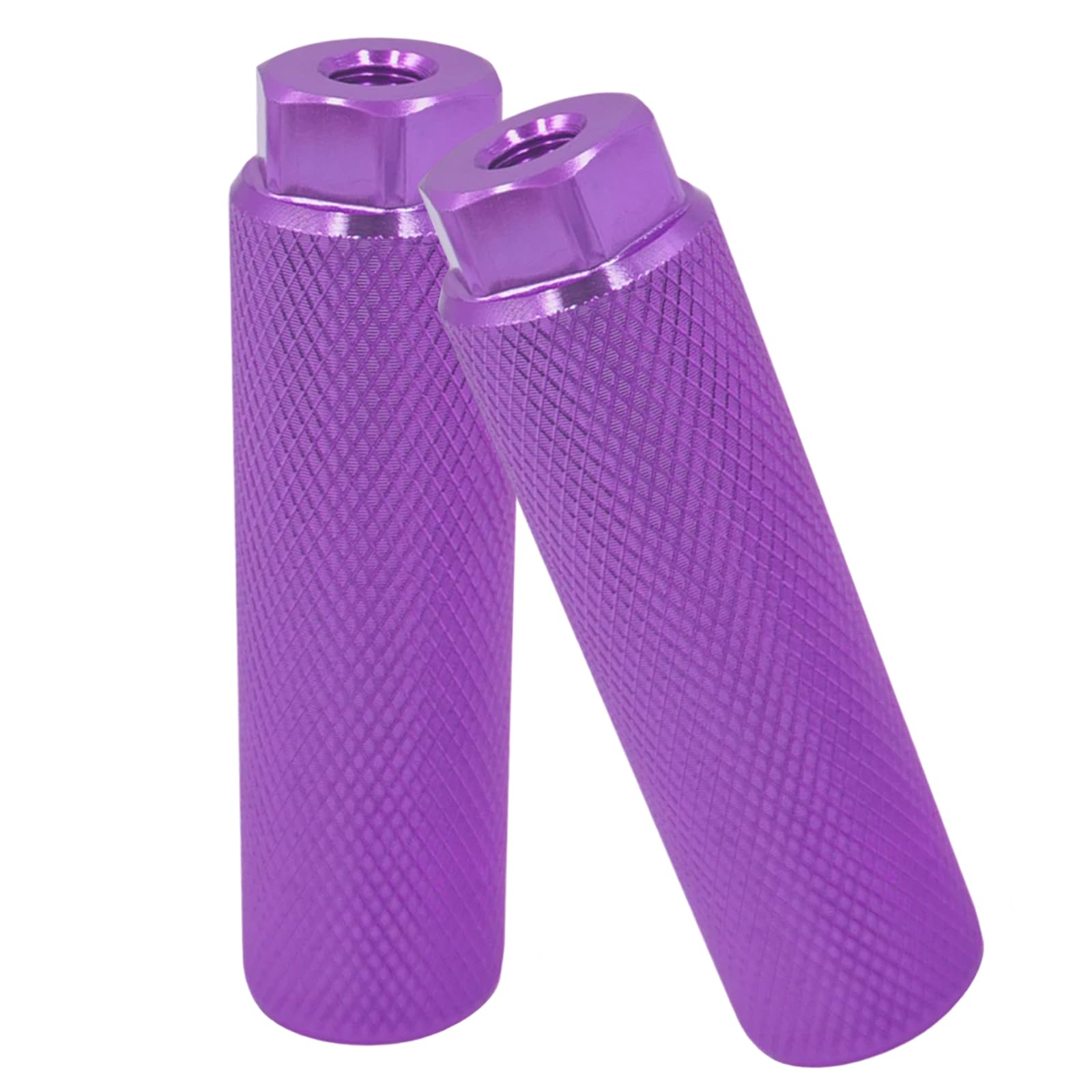 Skyzone Pedane universali per bicicletta, 2 pezzi, antiscivolo, in lega di alluminio, accessori per BMX, mountain bike