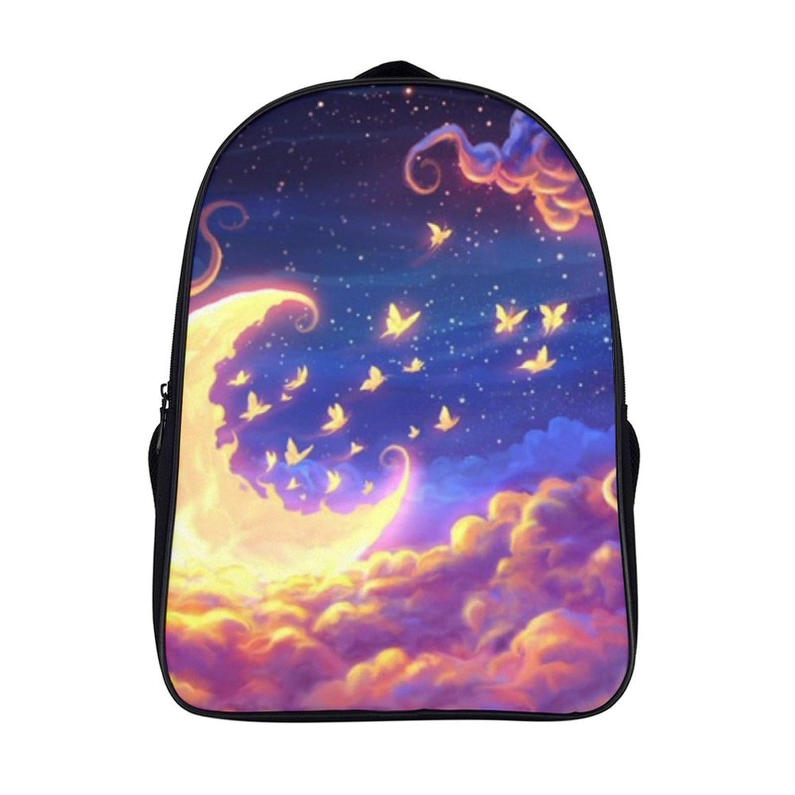 Moon Mochila Infantil,Mochila Kindergarten Niña Niño Mochila Escolar Linda Mochilas Bebe Guardería 3D Toddler Kids Bolso Mochila Preescolar Primaria 40x28x16cm