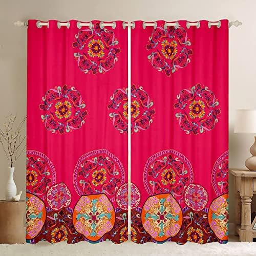 Rainbow Window Curtains Stripe Teen Girls Vivid Colorful Vertical Lines Palette Abstract Art Design Curtains For Kids Boys Girls Window Drapes Multicolored Window Treatments,W46*L54