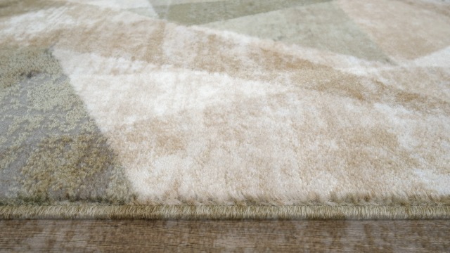 Tapete Abani Savoy Colección 160x229 cm geométrico verde crema miniatura 7