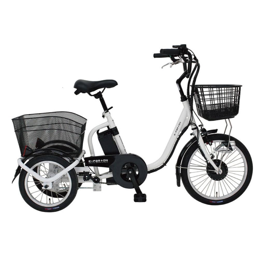 [電動アシスト自転車] E-PARTON イーパートン｜ロータイプ電動アシスト E-PARTON ロータイプ電動アシスト三輪自転車 メーカー直送