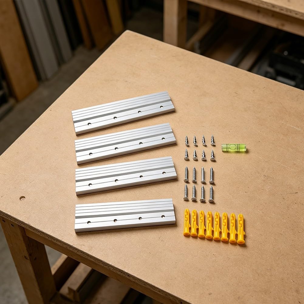 Kit Cleat Interbloqueo Aluminio para Pared