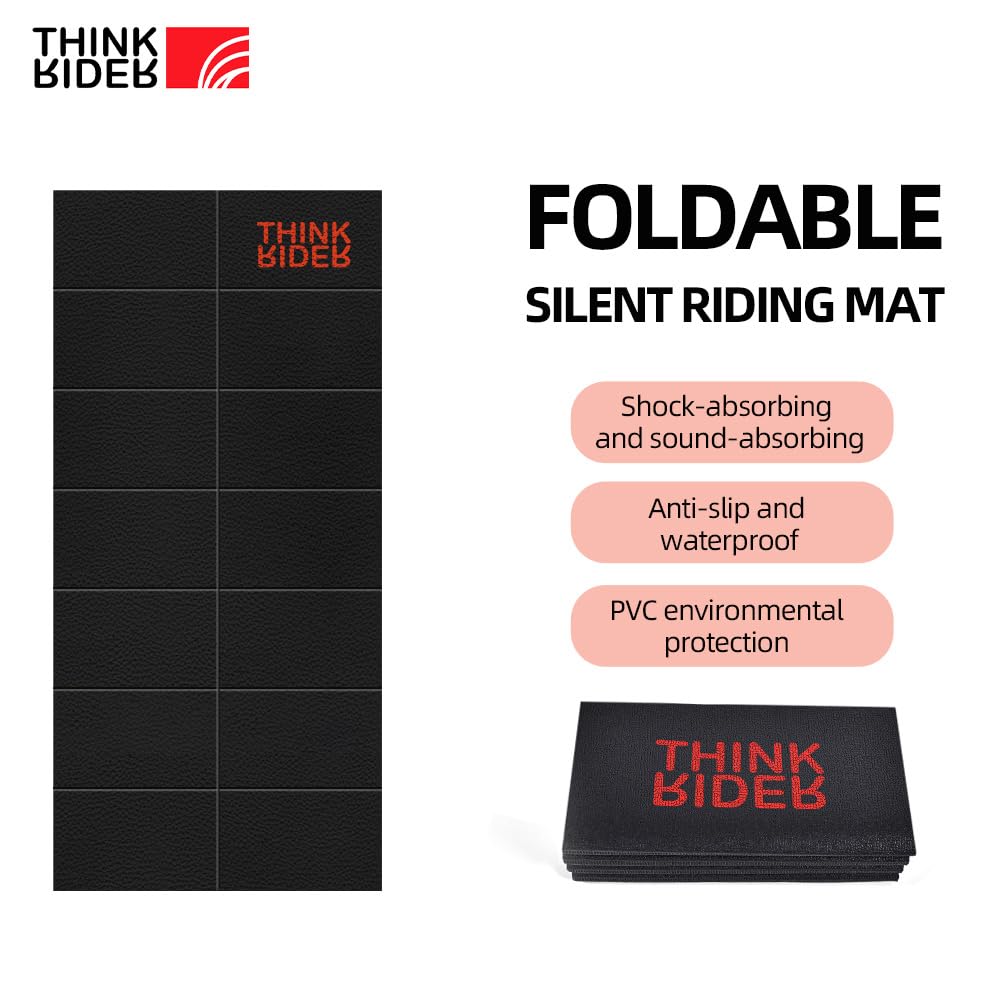 ThinkRider Equipment Mat and Floor Protector Compatible for Treadmills, Elliptical, Exercise Bikes, Stationary Cycles and Accessories