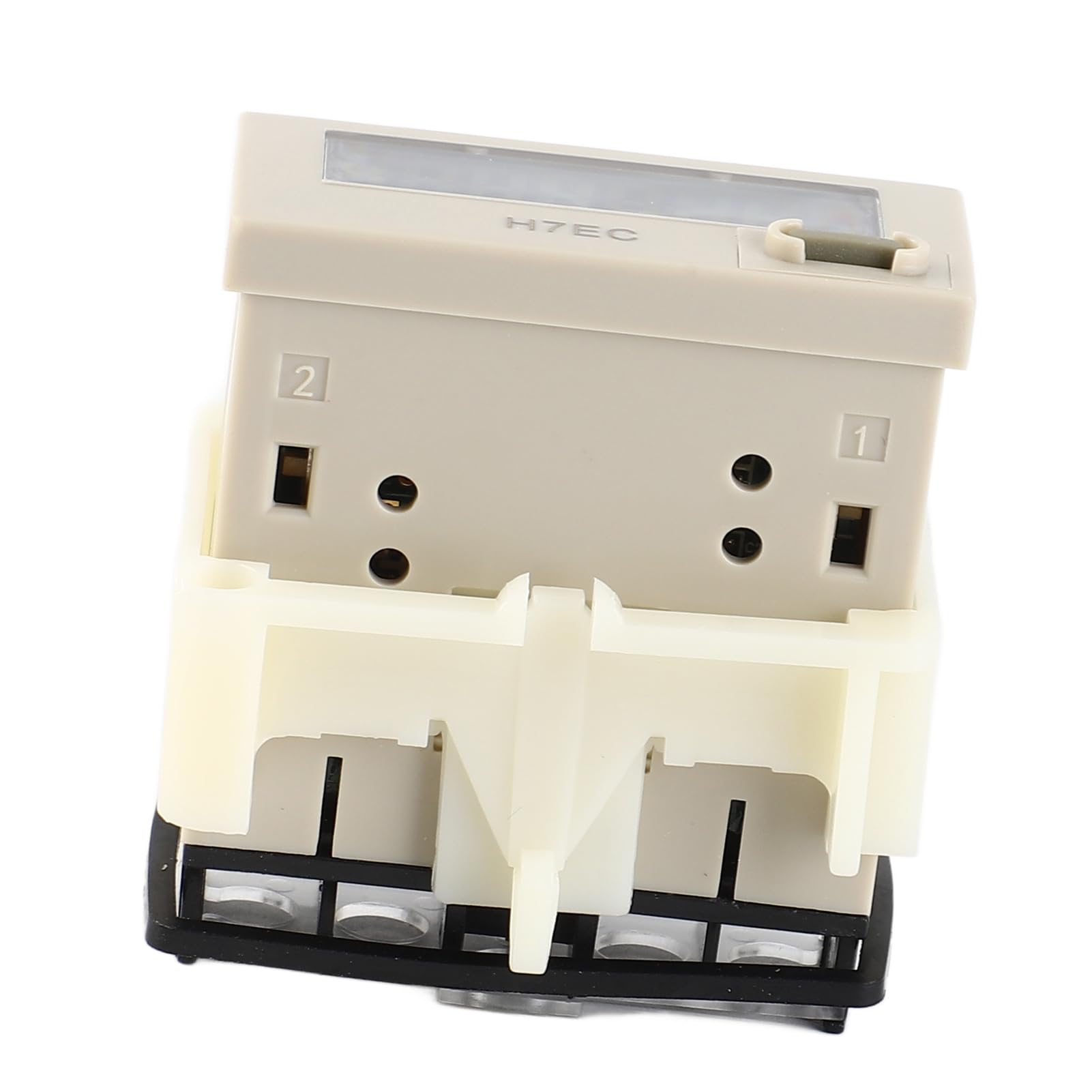 Contatore Elettrico Digitale Ad Alta Precisione con Display LCD a 8 Cifre per Conteggio Accurato e Batteria Al Litio di Lunga Durata-Ideale per l'installazione di Pannelli Standard