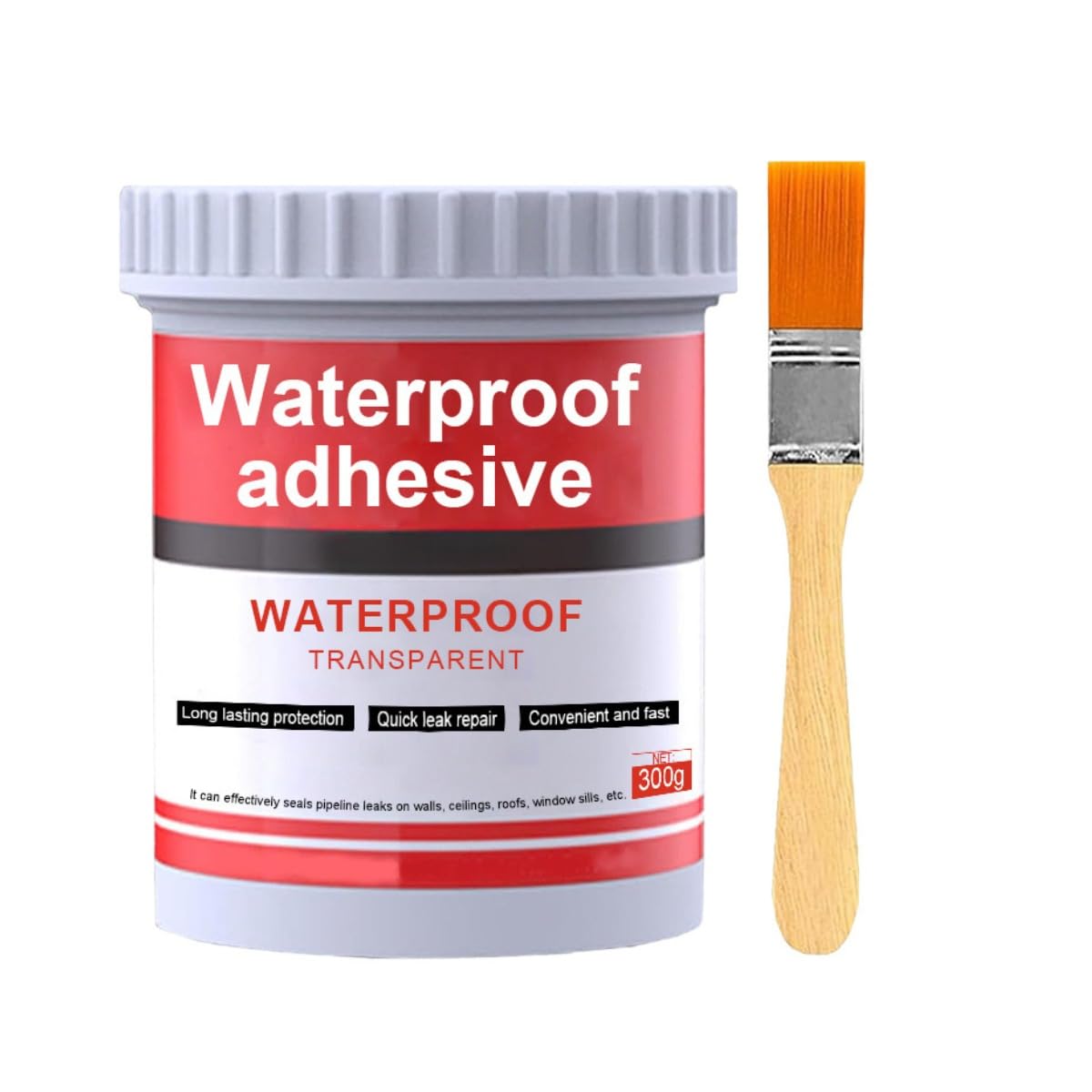 Amazon.co.jp: 【Auyyhui】コーキング剤 浸透性防水剤 透明防水接着剤 強力水漏れ補修剤 多目的防水材 100g/300g 速乾  耐寒 耐熱 耐食性 酸化防止 屋外 屋内 浴室タイル用 住宅用 : 産業・研究開発用品 Wafity透明な防水補修剤、【300g/500g/1000g】塗料 水漏 コーキング剤 浸透性、多目的 浴室 住宅用 強力 UV対