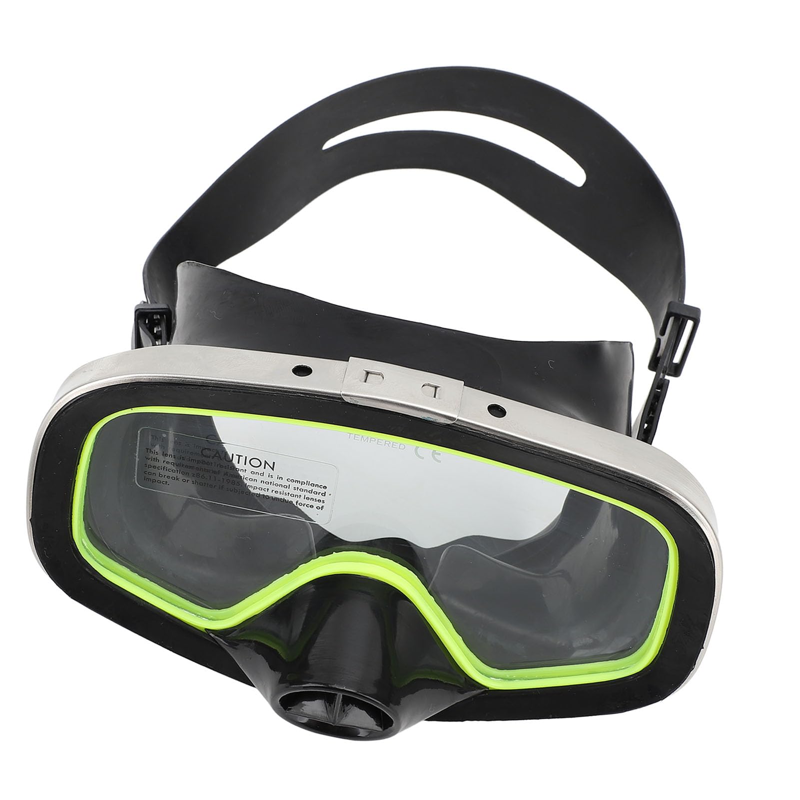Gafas de Buceo, Visión Clara, Gafas Subacuáticas, Ajuste Cómodo, Silicona para Bucear (Yellow)