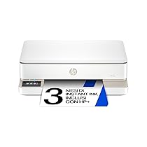 HP Envy 6120e 714L8B, Stampante Multifunzione a Getto d’Inchiostro A4 a Colori, Stampa Fronte e Retro Automatica, Fino a 10 ppm, Wi-Fi, Smart, 3 Mesi di Inchiostro Instant Ink Inclusi, Bianca
