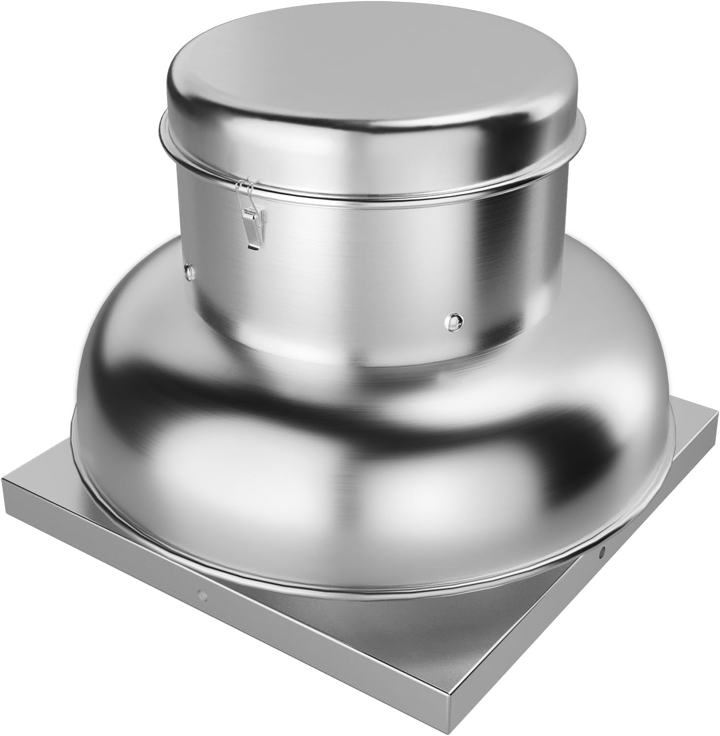 PioneerWorks 1400 CFM Roof Fan Up-Blast Restaurant, High Speed Direct Drive Centrifugal Upblast Exhaust Fan, Upgarded Motor, Roof Exhaust Fan 25.59’ Fan Base Ideal for Factory, Warehouse, Restaurant