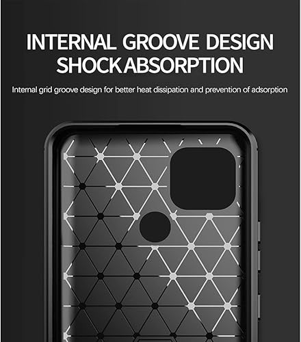 Miniatura 3 de Funda de teléfono para Realme C21YRealme C21Realme C25Y RMX3261, funda de fibra de carbono a prueba de golpes, resistente a los arañazos, TPU suave,