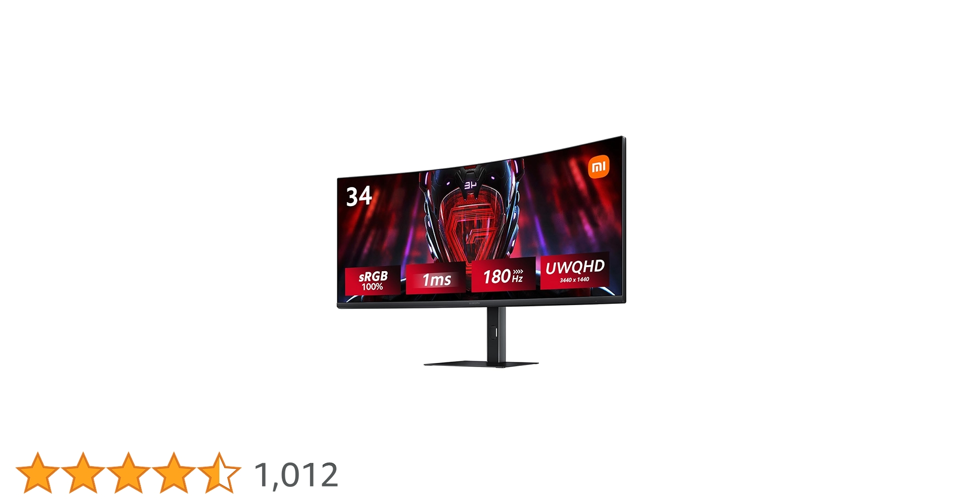 Amazon.co.jp: Xiaomi Curved Gaming Monitor G34WQi 34