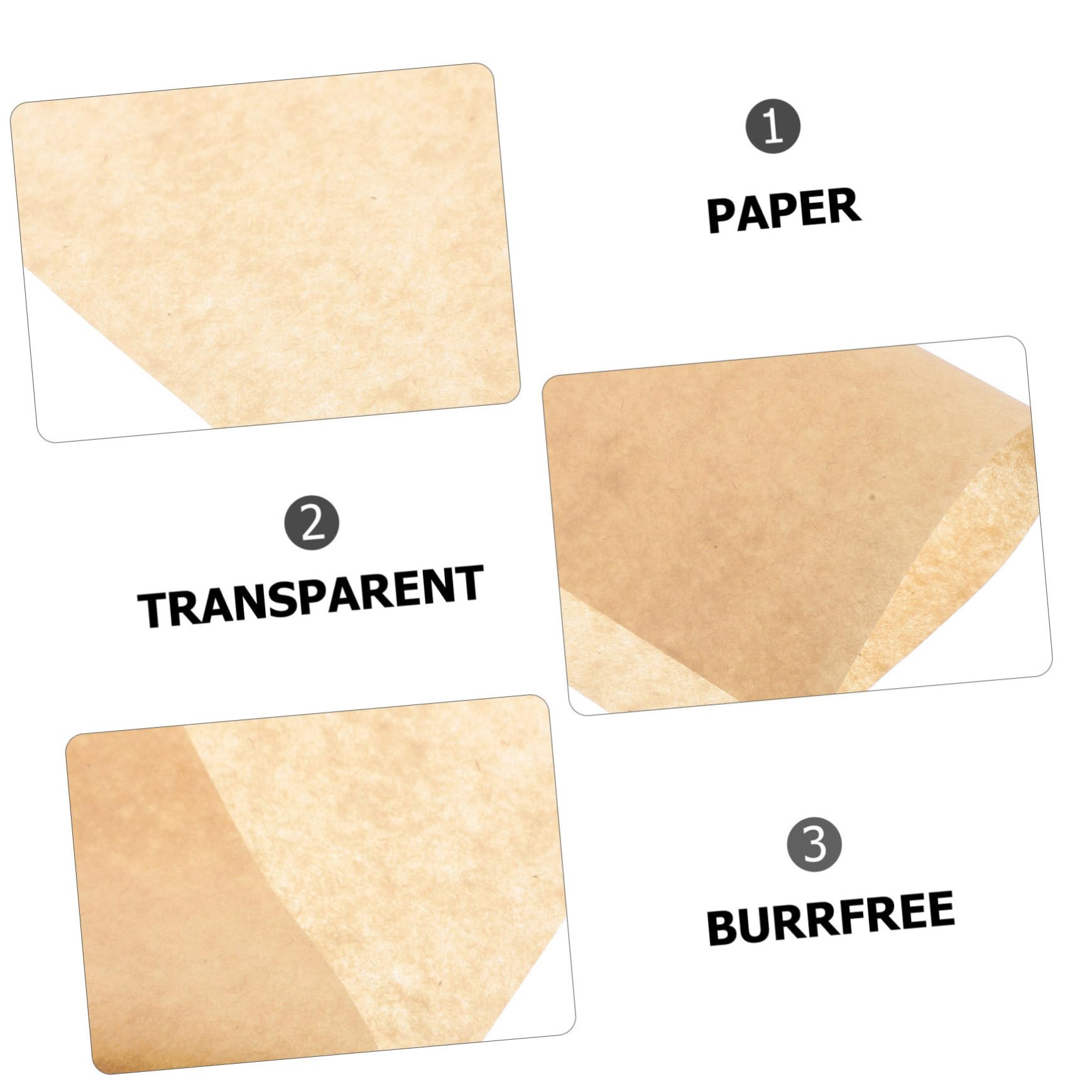Carta da Forno Antiaderente 20x20 Cm in Carta Alimentare Resistente al Calore per Fritture e Snack, Assorbente Olio Cucina per Feste e Ristorazione, Confezione da 500 Fogli