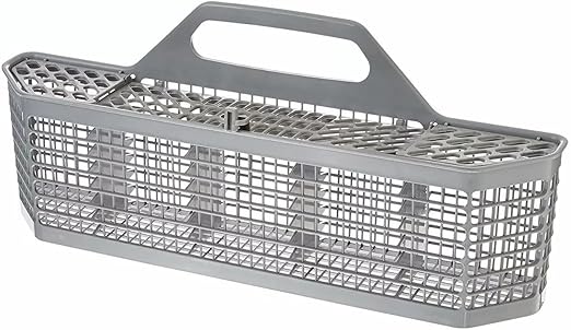 Silverware Utensil Basket Compatible with GE Dishwasher Models PDWT200V50BB PDWT200V50WW PDWT280V00SS PDWT280V50SS PDWT300R10BB PDWT300R10WW PDWT300R30BB PDWT300R30WW PDWT380R10SS PDWT400P00BB