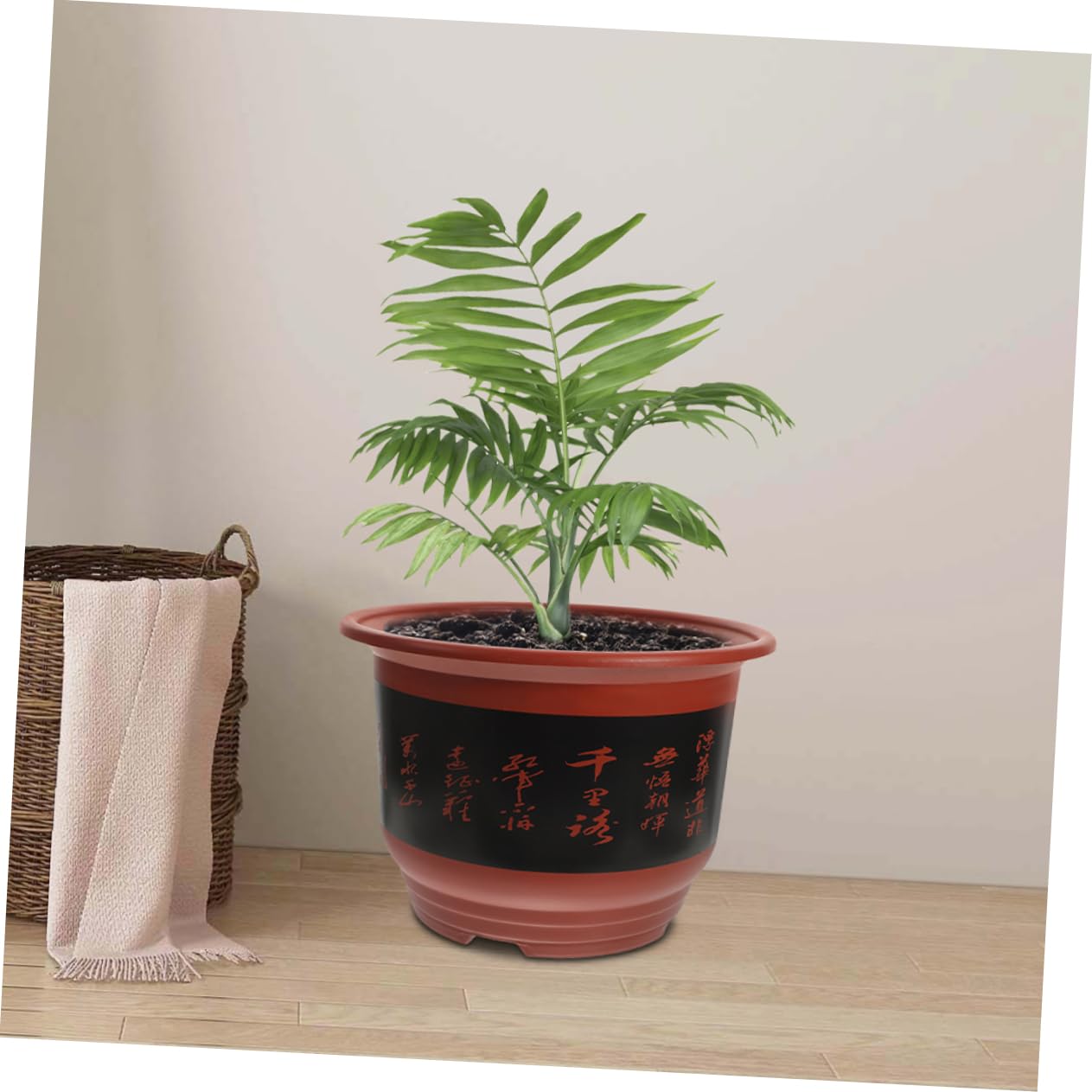 BESPORTBLE 2pièces Pots à Orchidées Plastique Jardinières pour Plantes Succulentes Et Cactus Contenants De Fleurs Brique Hauteur