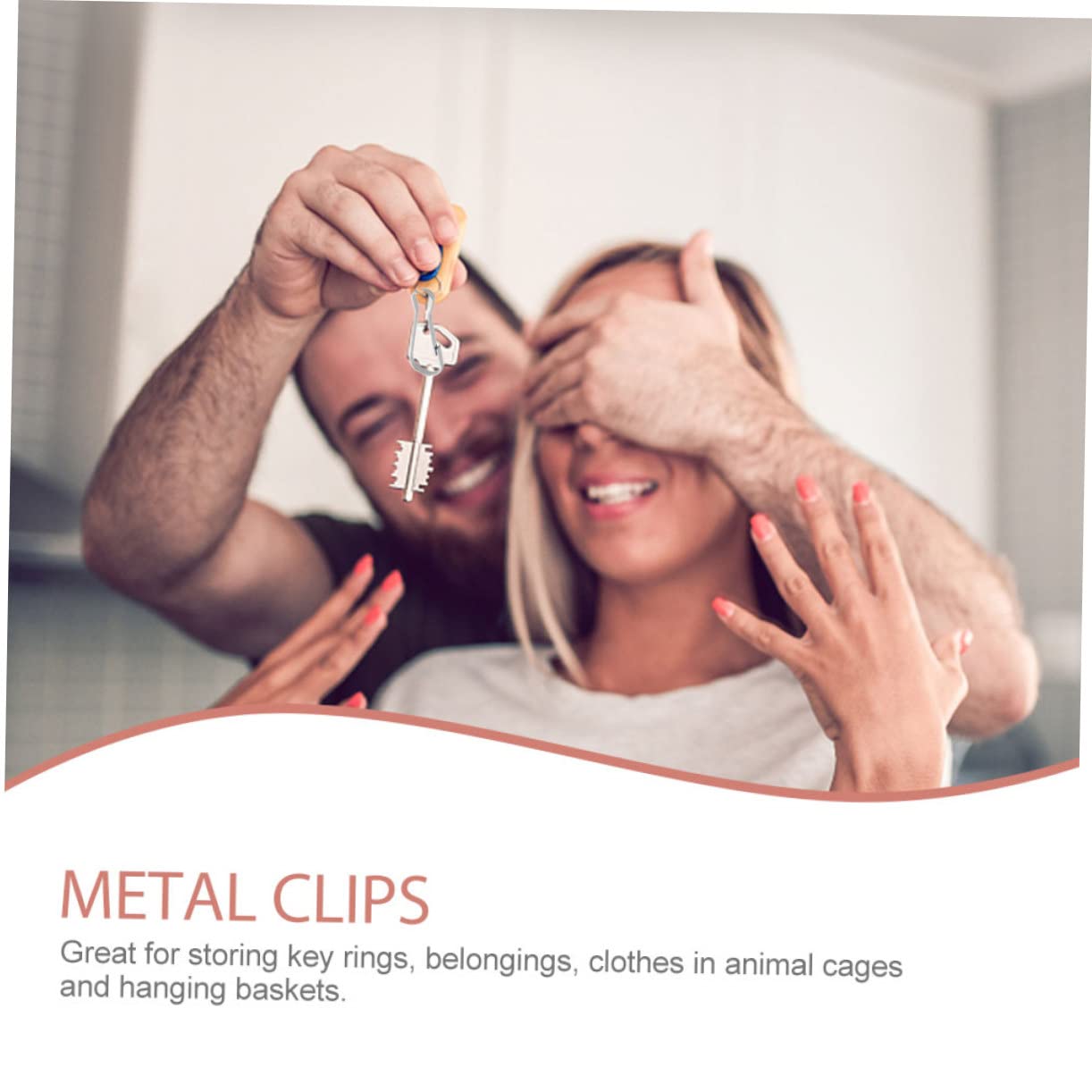 Gogogmee 120 Pcs Stainless Steel Keychain Key Chain Snap Hook Closures Snap Key Ring Hook Small Spring Clips Clasp Hooks Lanyard Hooks Lanyard Snap Clip Hooks Jewelry Hooks Swivel Silver