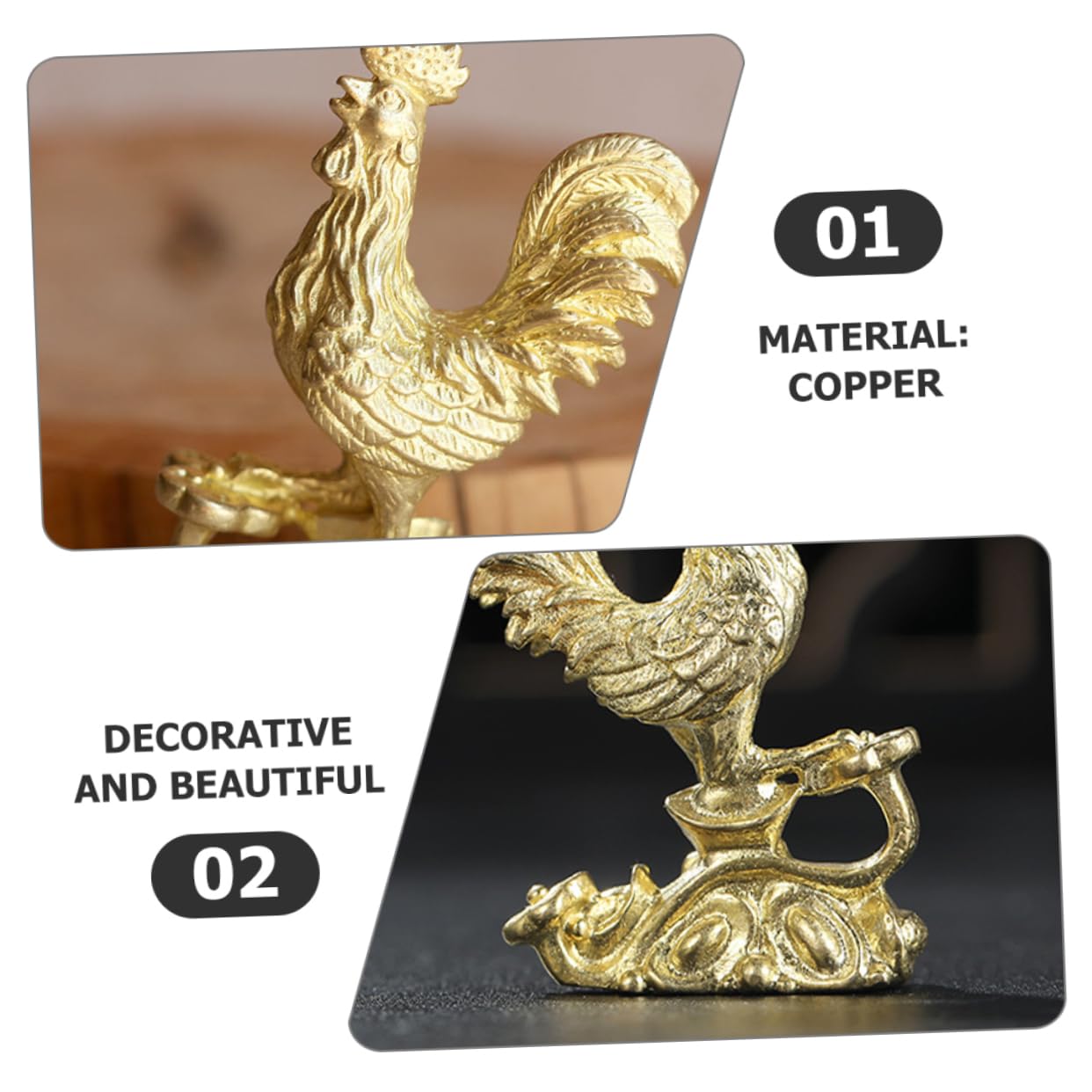 銅製:孤鶏置物 楽天市場】鶏 銅 置物の通販