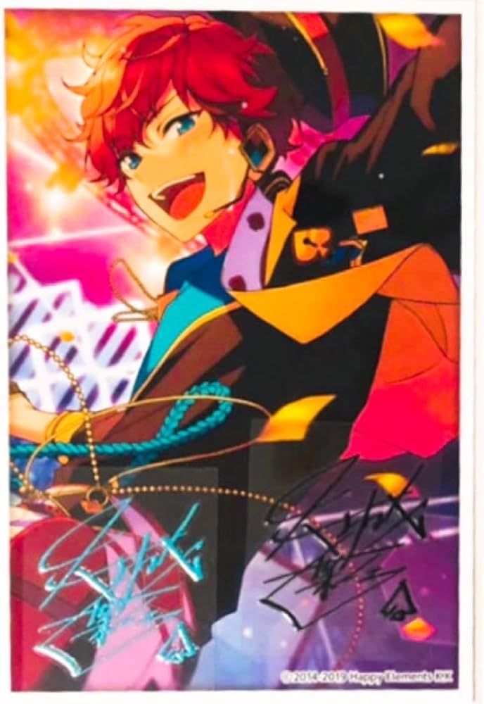 Amazon.co.jp: あんスタALKALOID天城一彩サインステッカースター