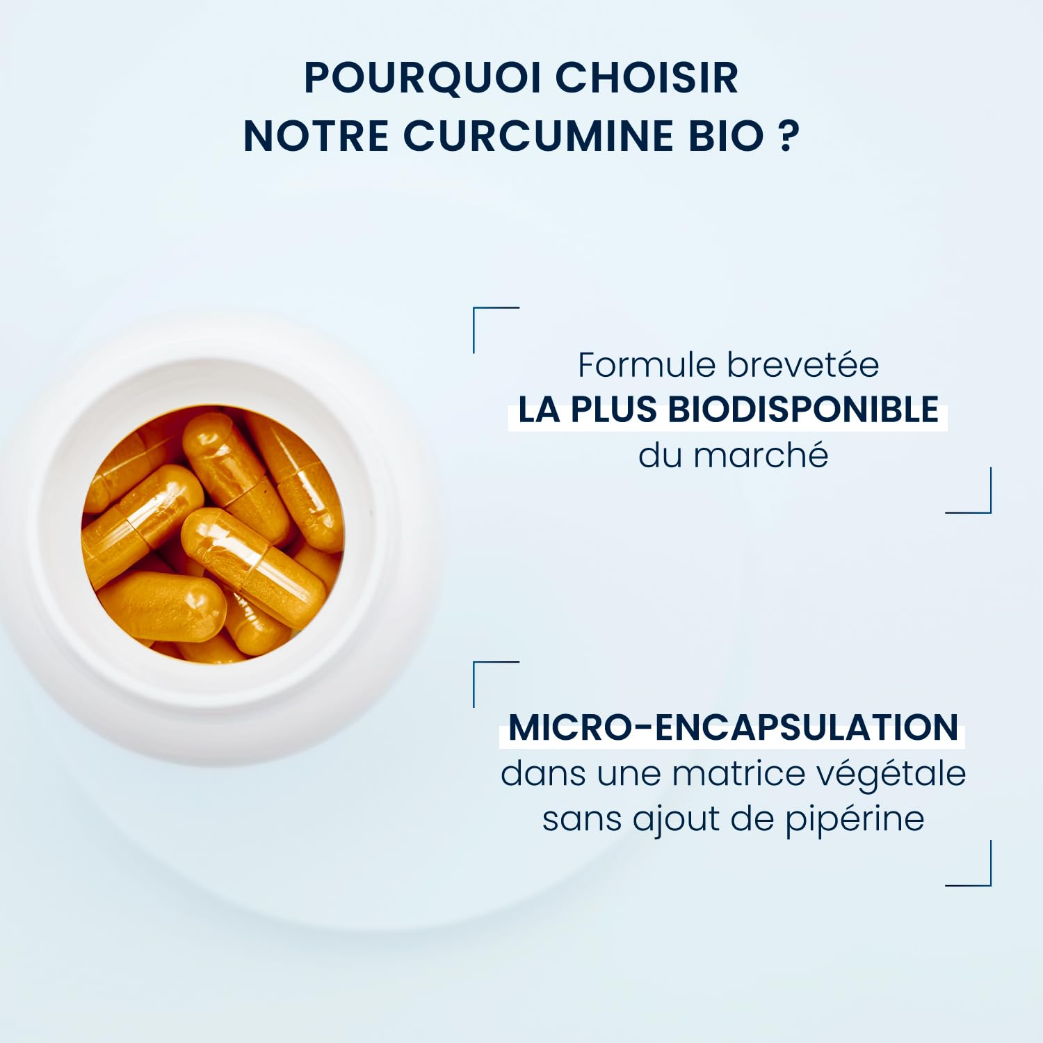 Curcumine BIO Optimisée qualité TurmiPure Gold® - 95% Curcuminoïdes - Articulations Circulation - 340 fois plus Biodisponible - 30 Gélules Vegan Fabriqué France - Dynveo