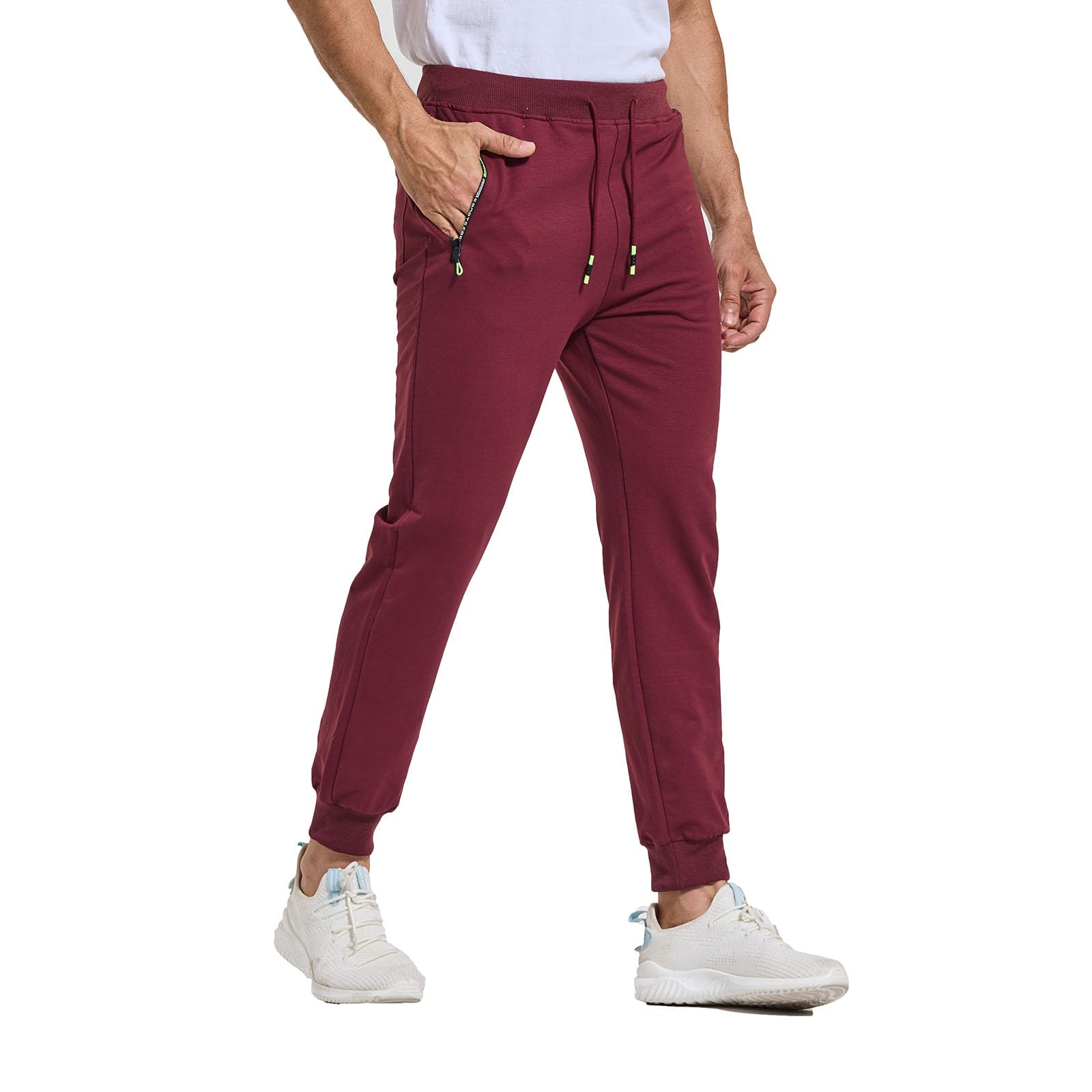 JustSun Jogginghose Herren mit Reißverschluss Taschen