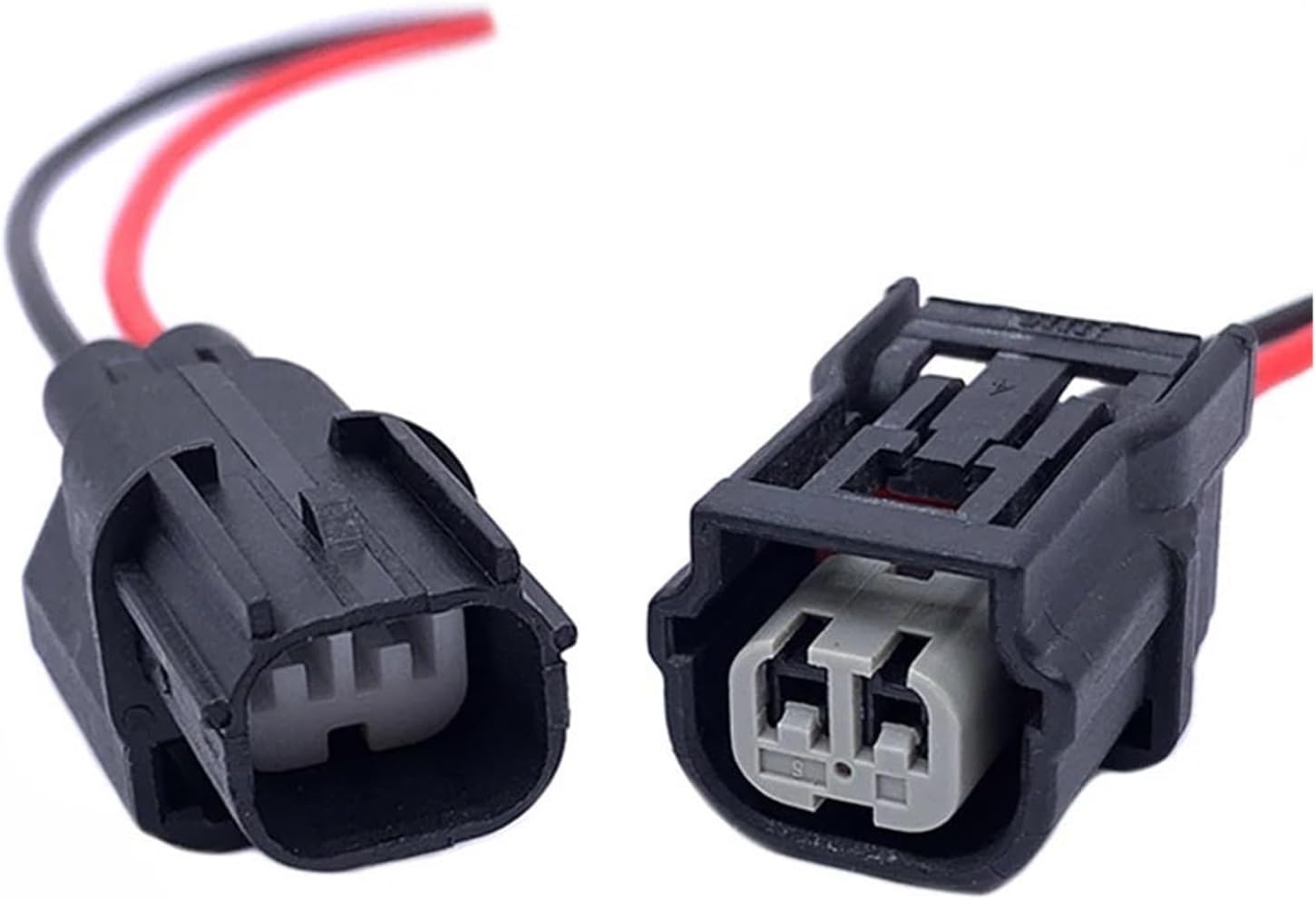 2 Pin HV 040 Auto Connector ABS Sensor Plug Press Switch Ignition Coil Male Female 6189-7036 6189-6905(Color:2P Male,Size:20 Pcs)