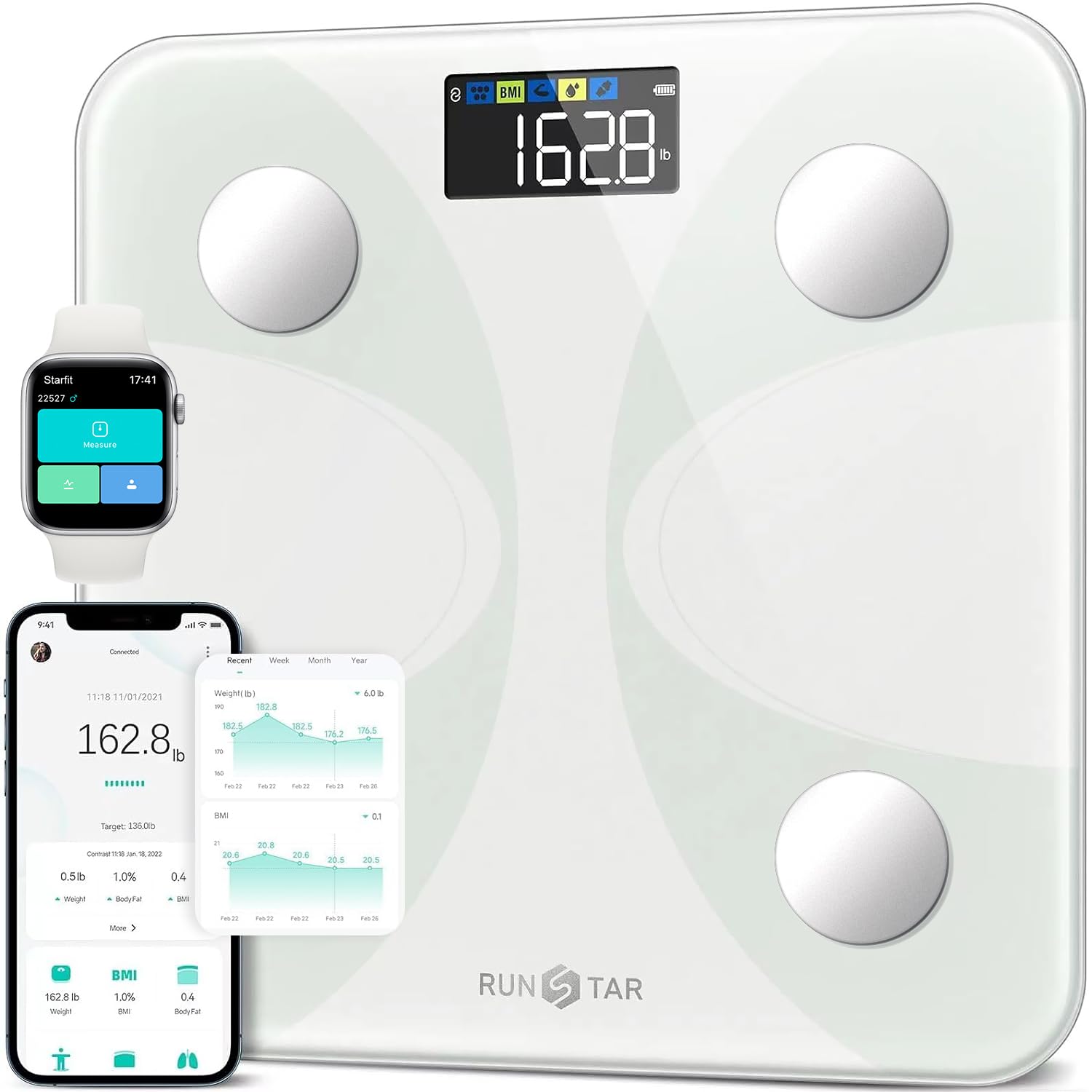 Body Weight Scale FG2210 White