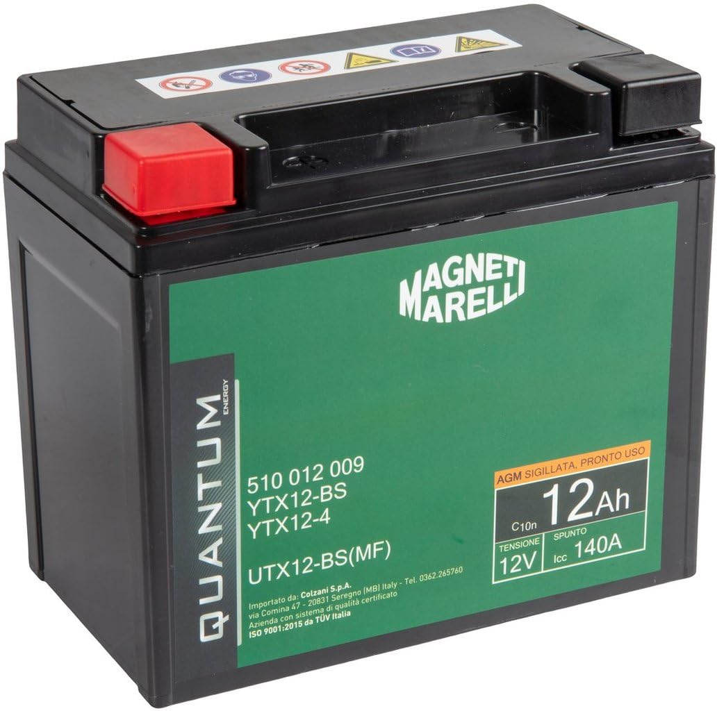 Bateria Quantum-Marelli 12ah AGM bezobsługowa