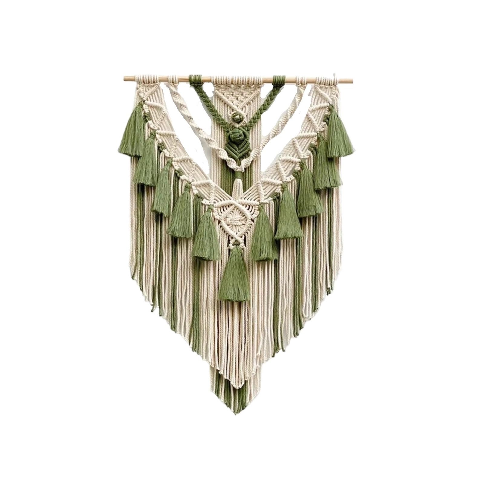 FGUJSUR Tapestry Wall Hanging Macrame Woven Wall Hanging Boho Home Chic Art Decor Beautiful Apartment Dorm Room Decoration Tapestry(Color 02)