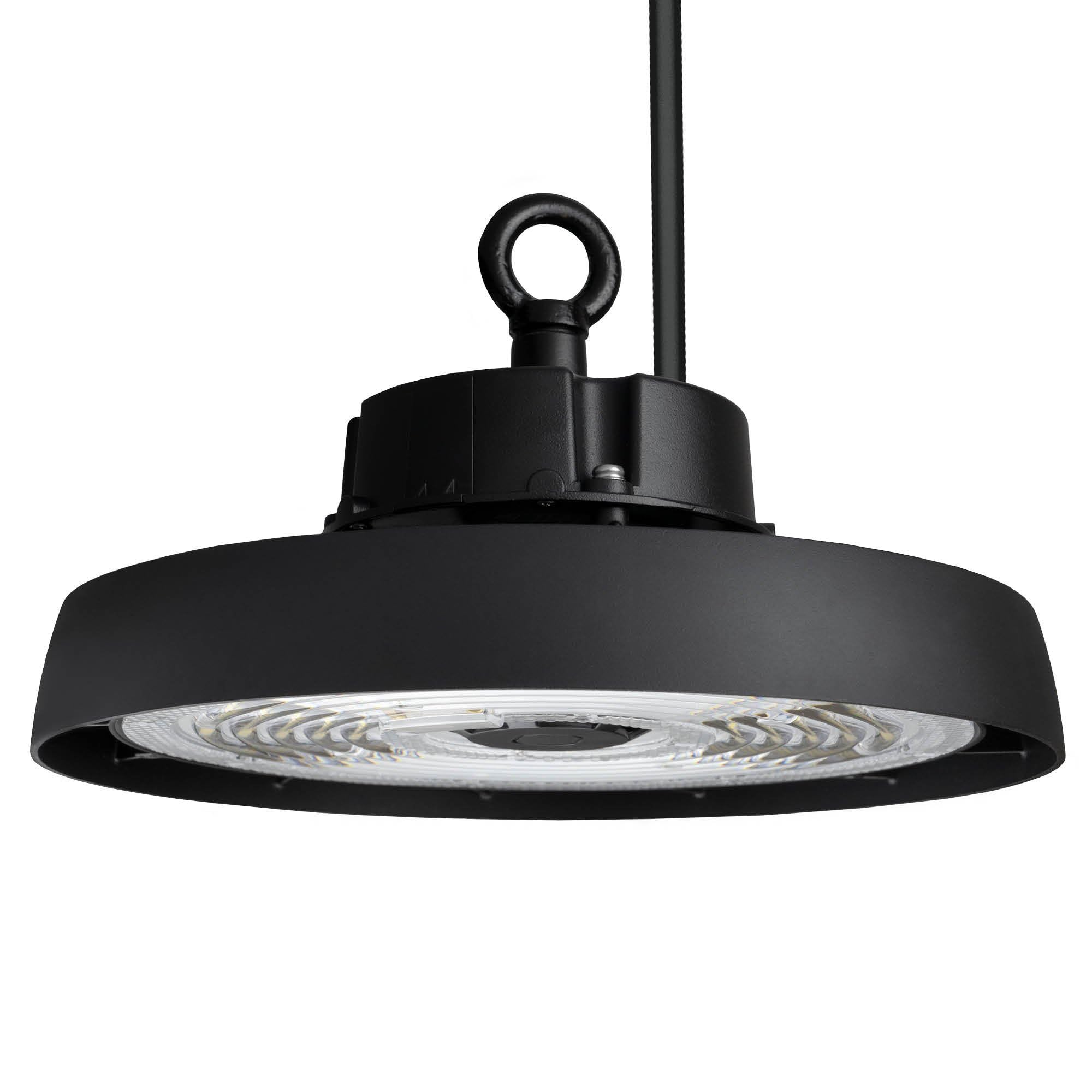 Ledvion - LED High Bay, IP65, 150W, 192 lm/W, Cool White, 6000K, Dimmable, Ceiling Lights, Garage Lighting, Work Light, Factory, Warehouse