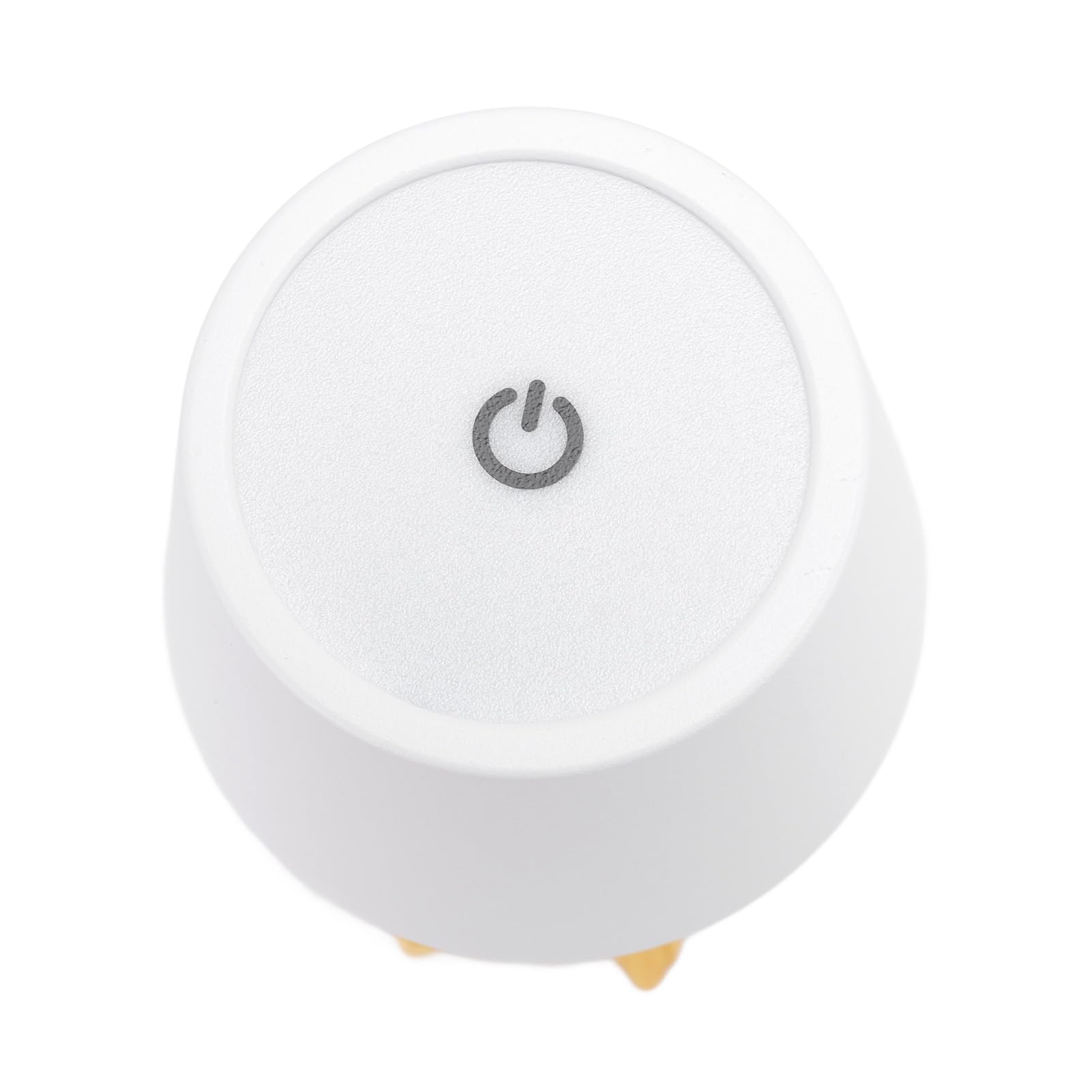 Yosoo Health Gear Lampada da Tavolo Lampada da Comodino a LED in Resina di Coniglio con Touch Control 3 modalità di Illuminazione Dimmerazione Continua USB Ricaricabile Design Senza Fili per la