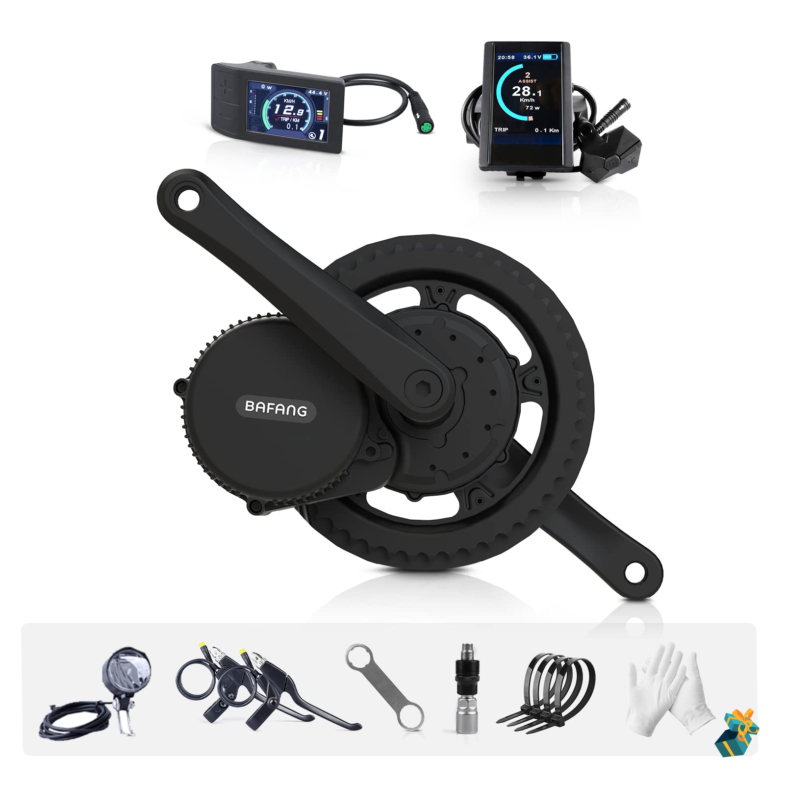 Buy Bafang eBike Conversion 250W 36V/48V Mid Drive Motor Kit for ain