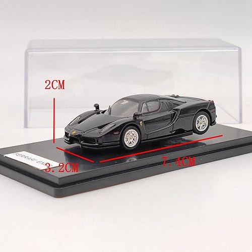 Miniatura 2 de Escala 164 para Ferrari Enzo (negro) Modelo coleccionable de metal fundido a troquel