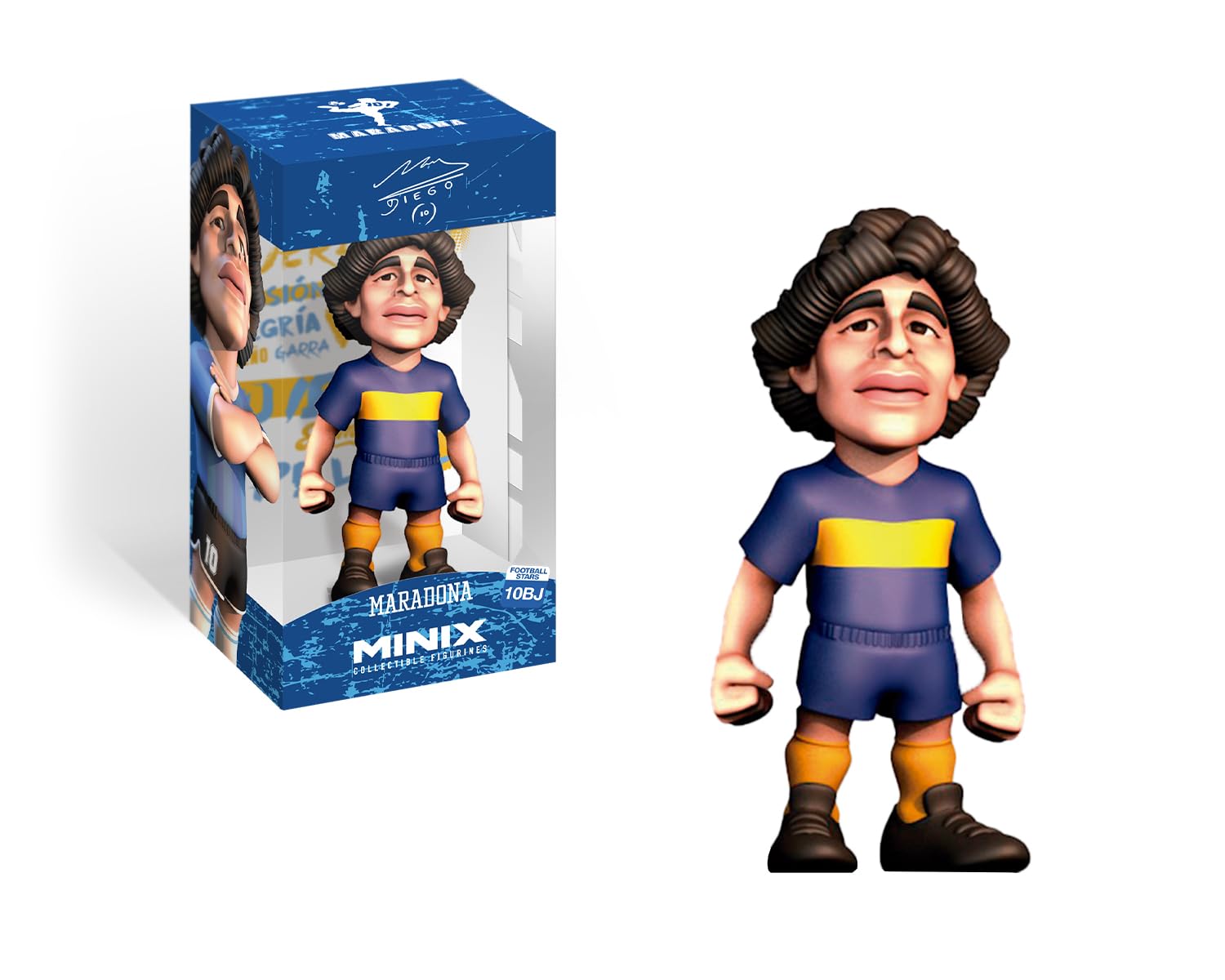 FANATICO Diego Maradona フィギュア Fanatico Legends 3D Figure Diego Maradona Argentina World