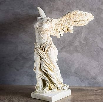 Amazon.co.jp: 彫像北欧スタイルの勝利天使の置物彫刻樹脂アート