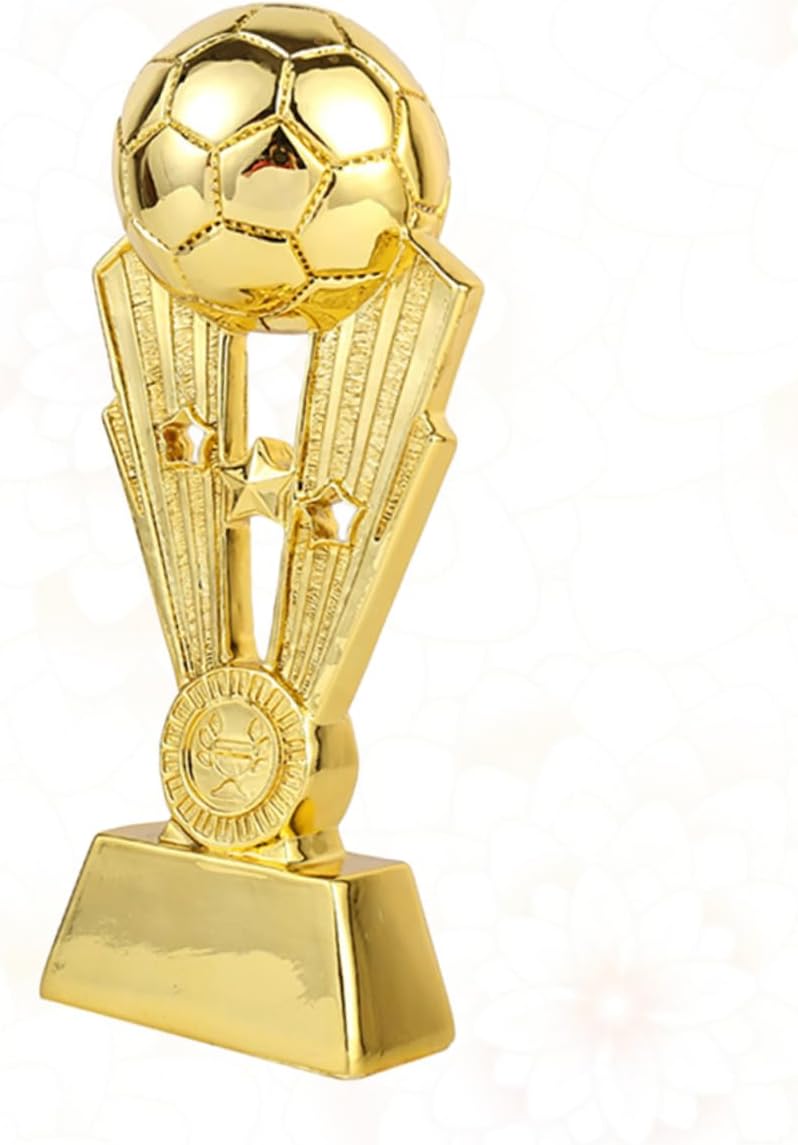 Electroplating Award Trophy Cup for Boys and Girls Football Game Reward Trophy