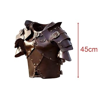 Amazon.co.jp: ボディアーマーバイキング戦士 Pu レザーコスプレ