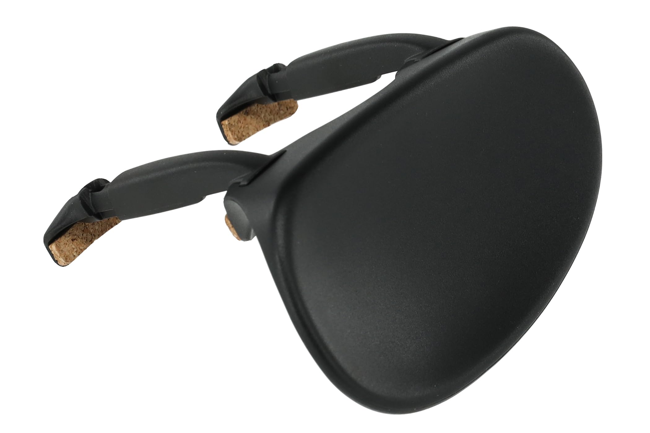 Wittner Repose-Menton, Repose-Menton central (centré) Alto, plastique High-Tech, anatomiquement formé, testé pour les allergies, avec tournevis, noir, Made in Germany, 254131