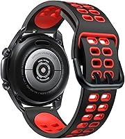 Vista 5 de Correa de silicona para reloj TicWatch Pro 3 Ultra/LTE/2021 GPS S2 E2 GTX reemplazo 20 0.866 in pulsera