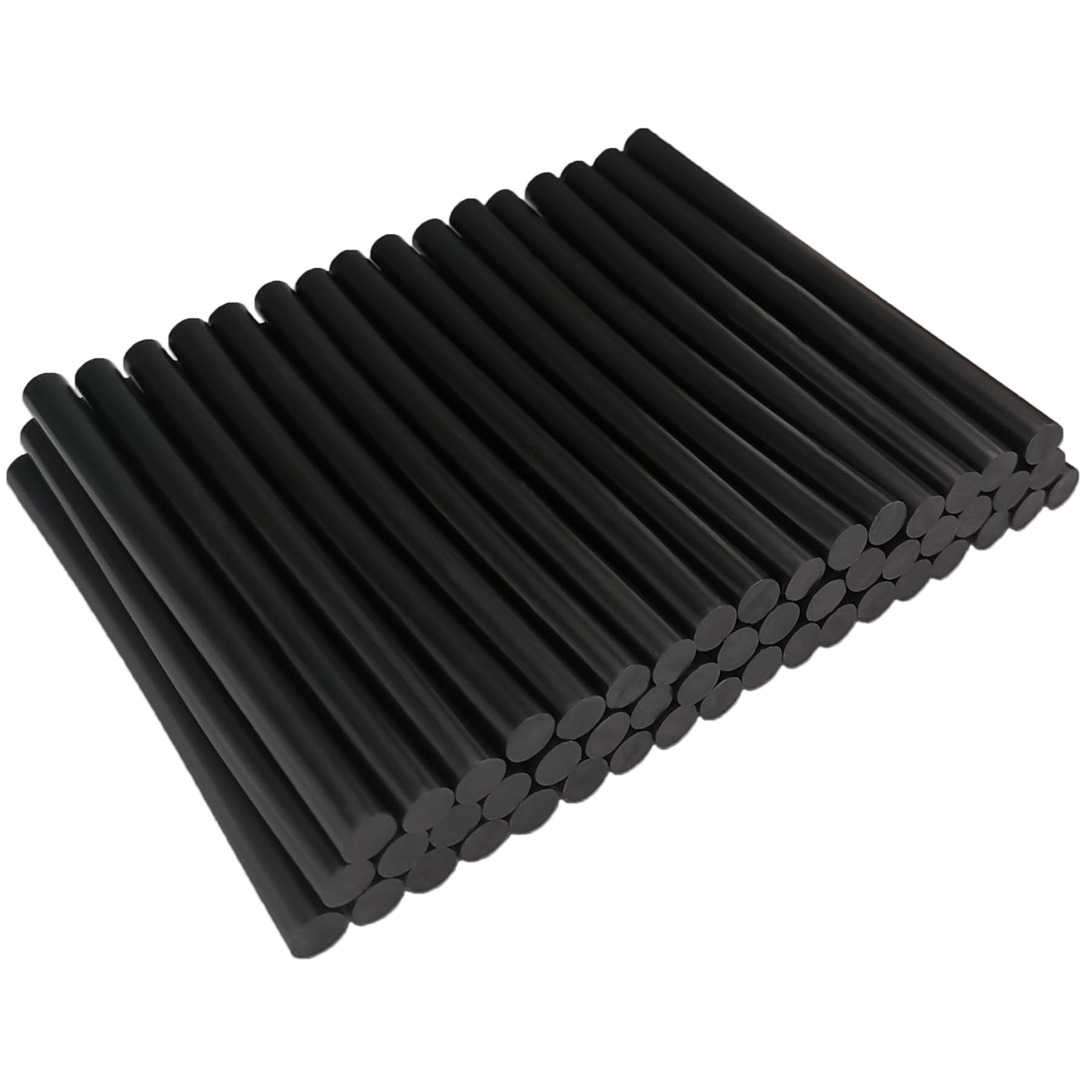 50 Pz Colla a Caldo Bastoncini 100mm x 7mm Nero Adesivo per Pistola Colla a Caldo